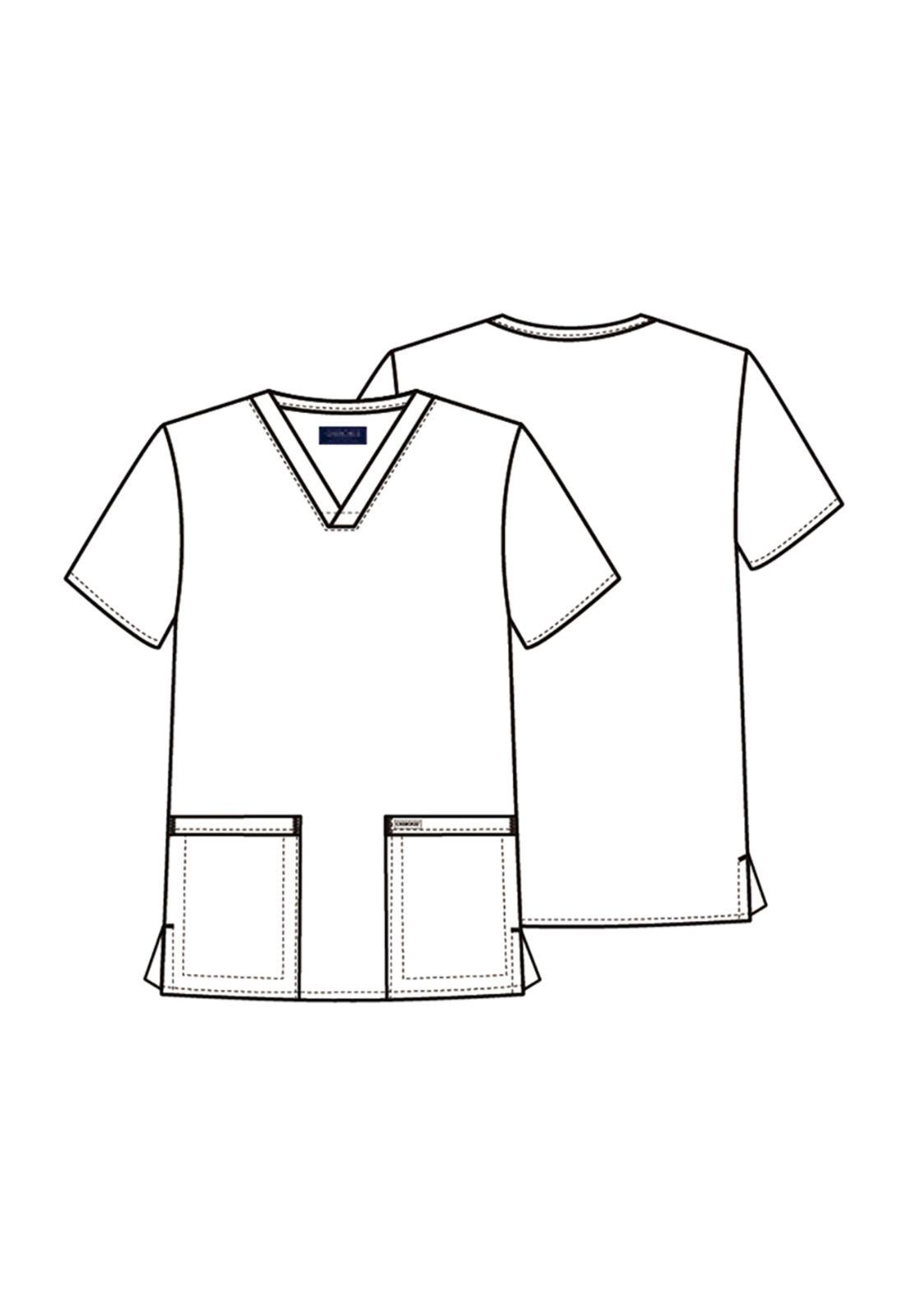 POLERA CLINICA HOMBRE CHEROKEE CK784A ORIGINALS ULTRA ROYAL-5