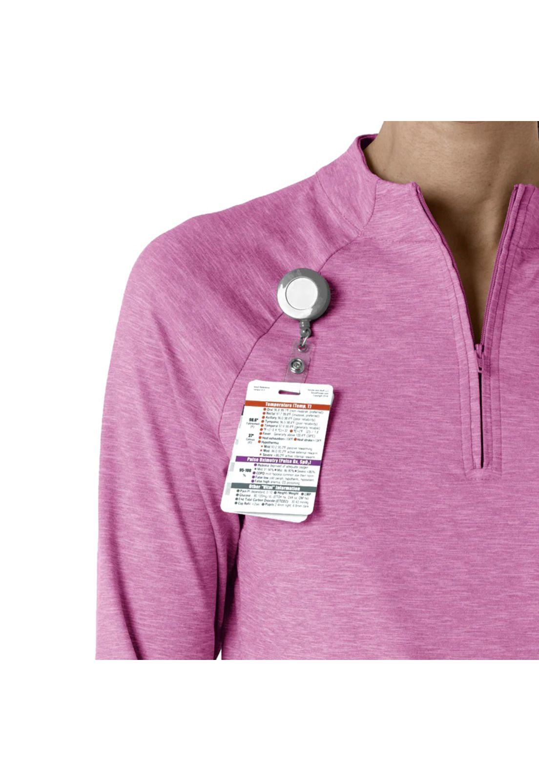 POLERA CON CIERRE MUJER Y VENTANA PARA RELOJ 2239 PINK-3