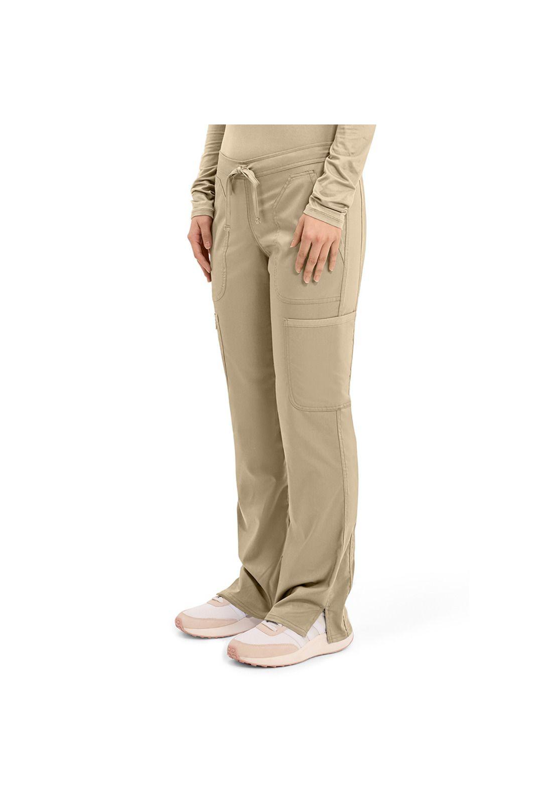 PANTALÓN MUJER CHEROKEE REVOLUTION WW120 KAKHI-2