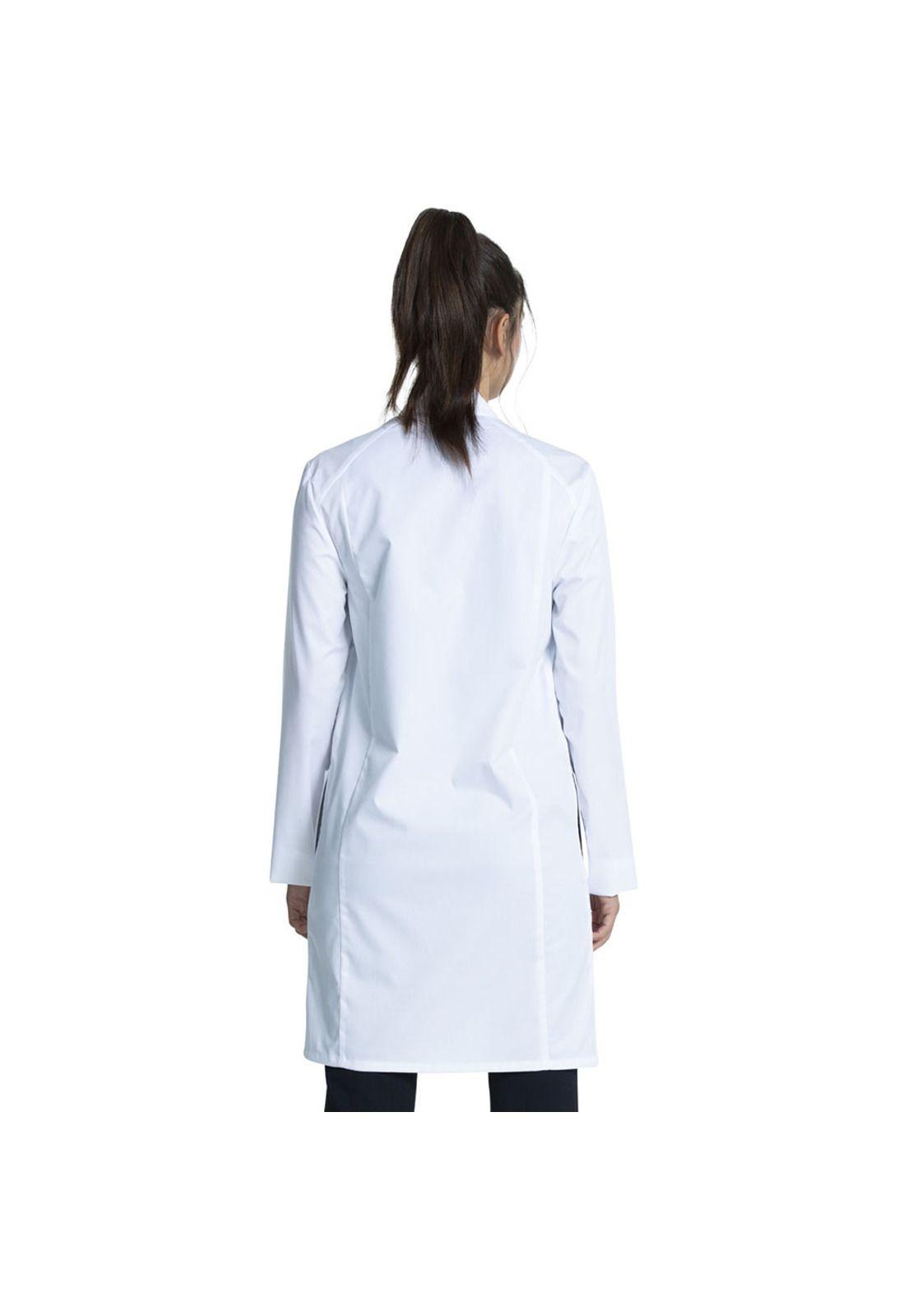 DELANTAL CLÍNICO UNISEX LARGO CHEROKEE CK460 WHITE-7