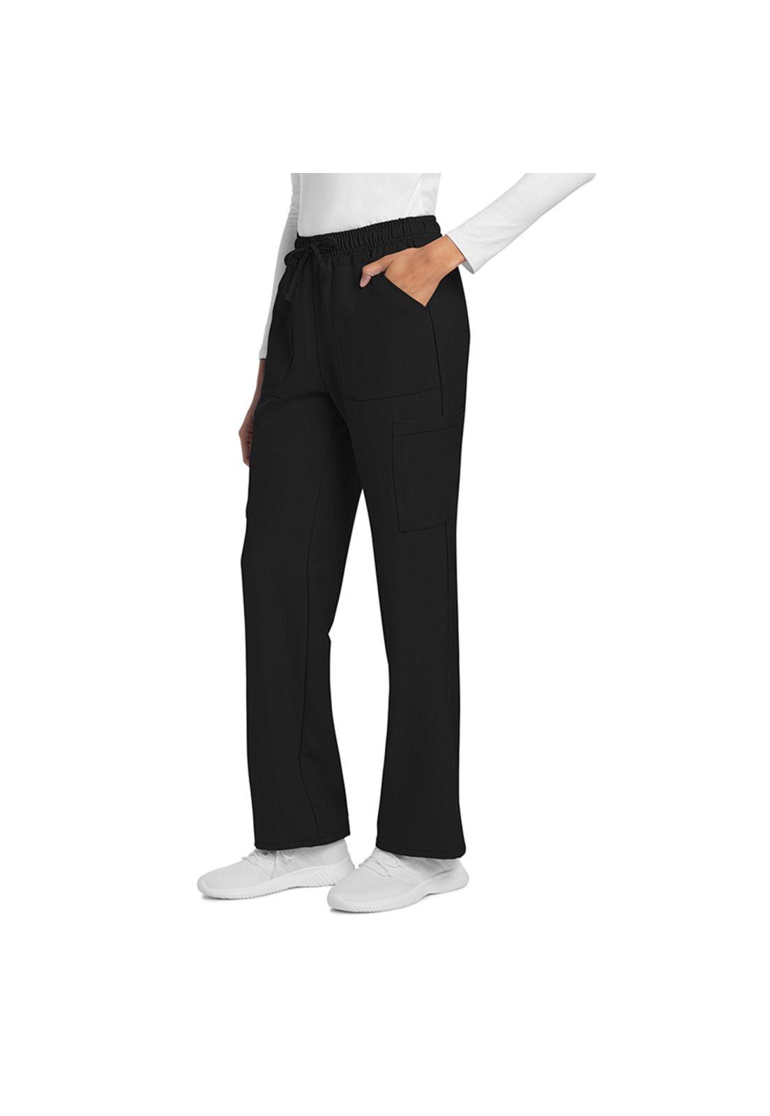 PANTALÓN MUJER CHEROKEE CK272A ORIGINALS ULTRA BLACK-2