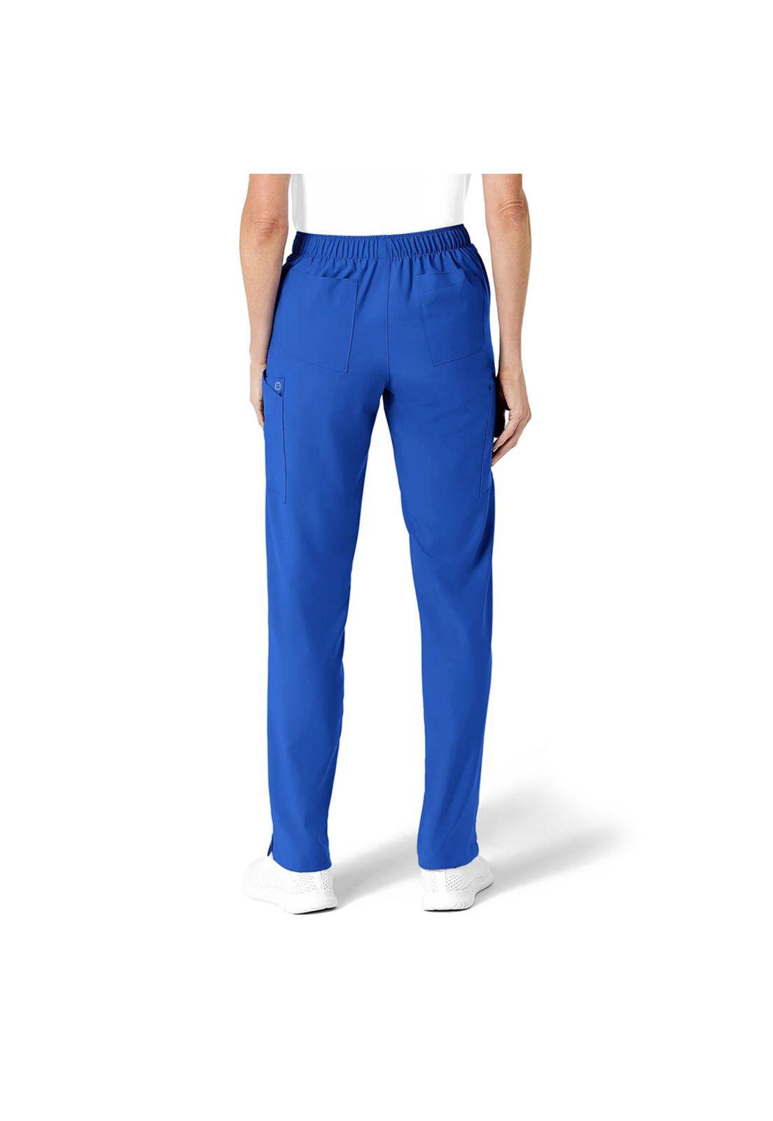PANTALÓN CLÍNICO MUJER WONDERWINK 5155 ROYAL-4
