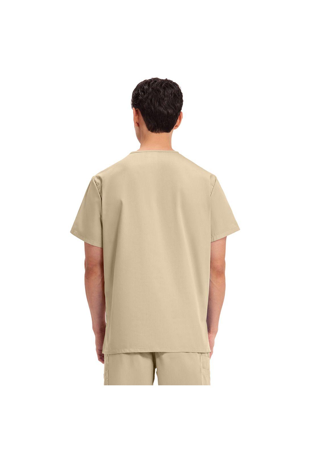 POLERA CLÍNICA HOMBRE CHEROKEE 4876 KHAKI-4