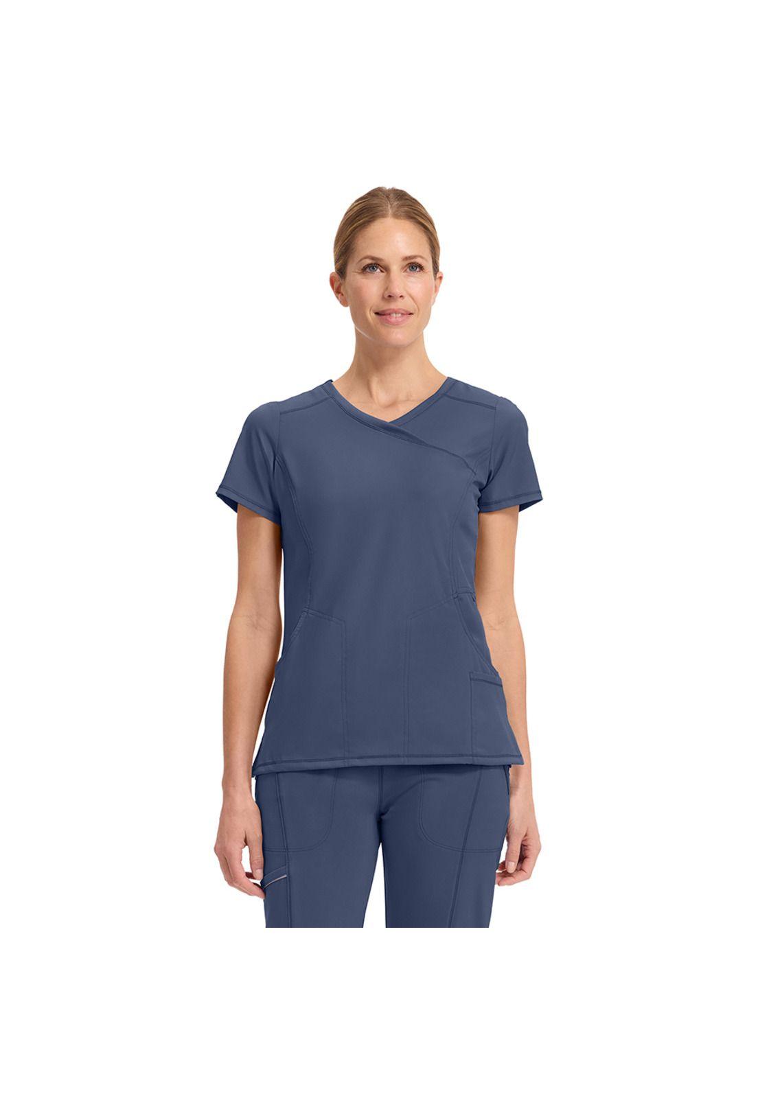 POLERA CLÍNICA CRUZADA 2625A NAVY-0