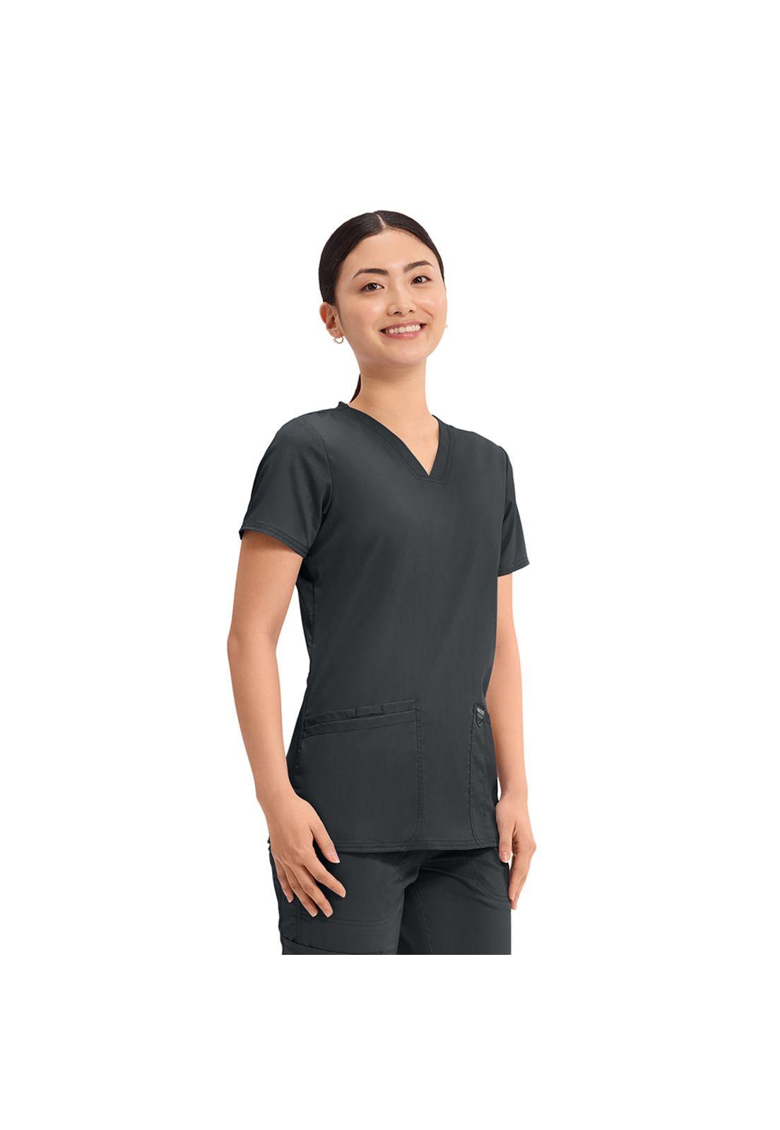 POLERA CLÍNICA MUJER CHEROKEE REVOLUTION WW620 BLACK-2