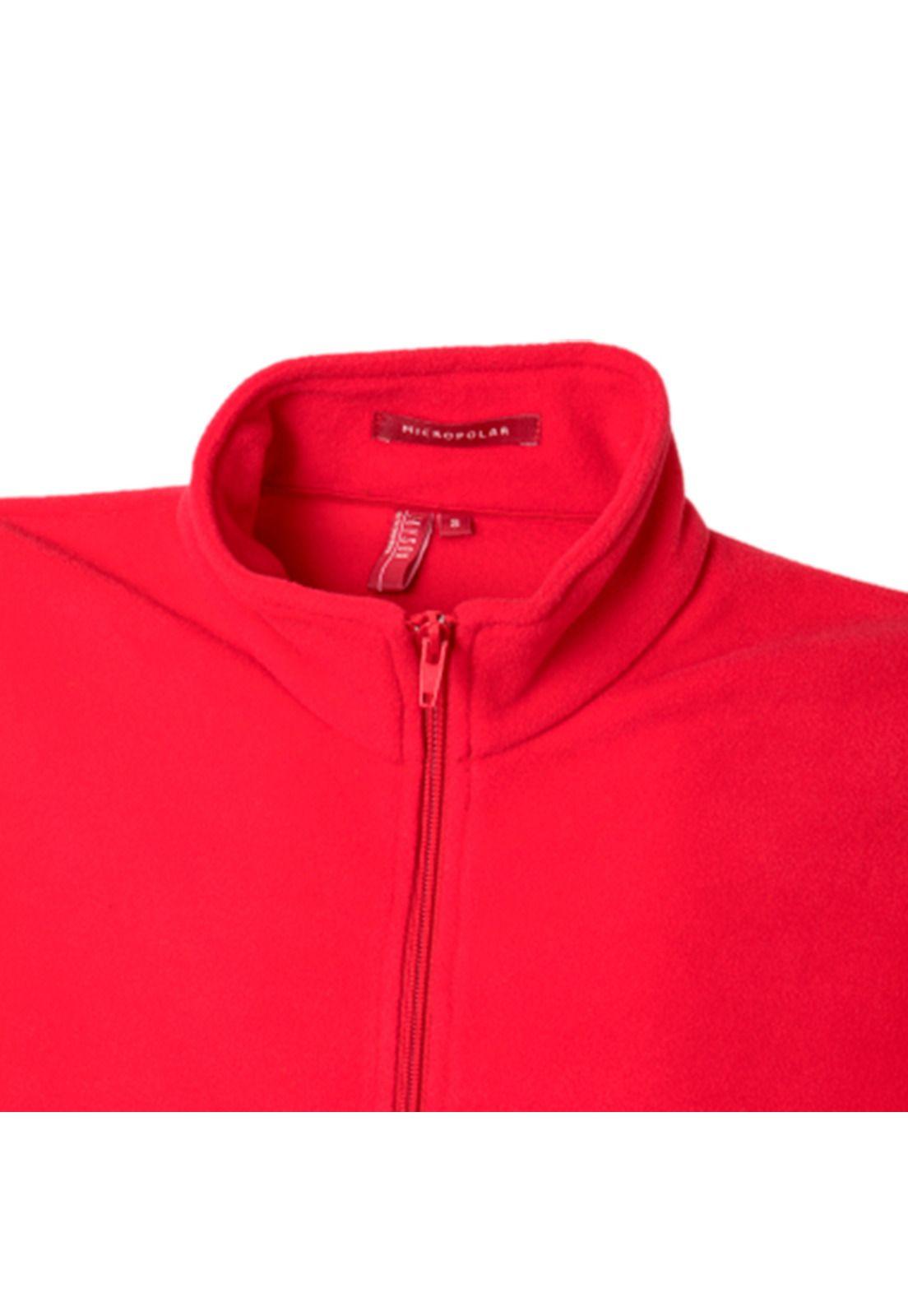 Micropolar Mujer Entallado Rojo Mike`s-3