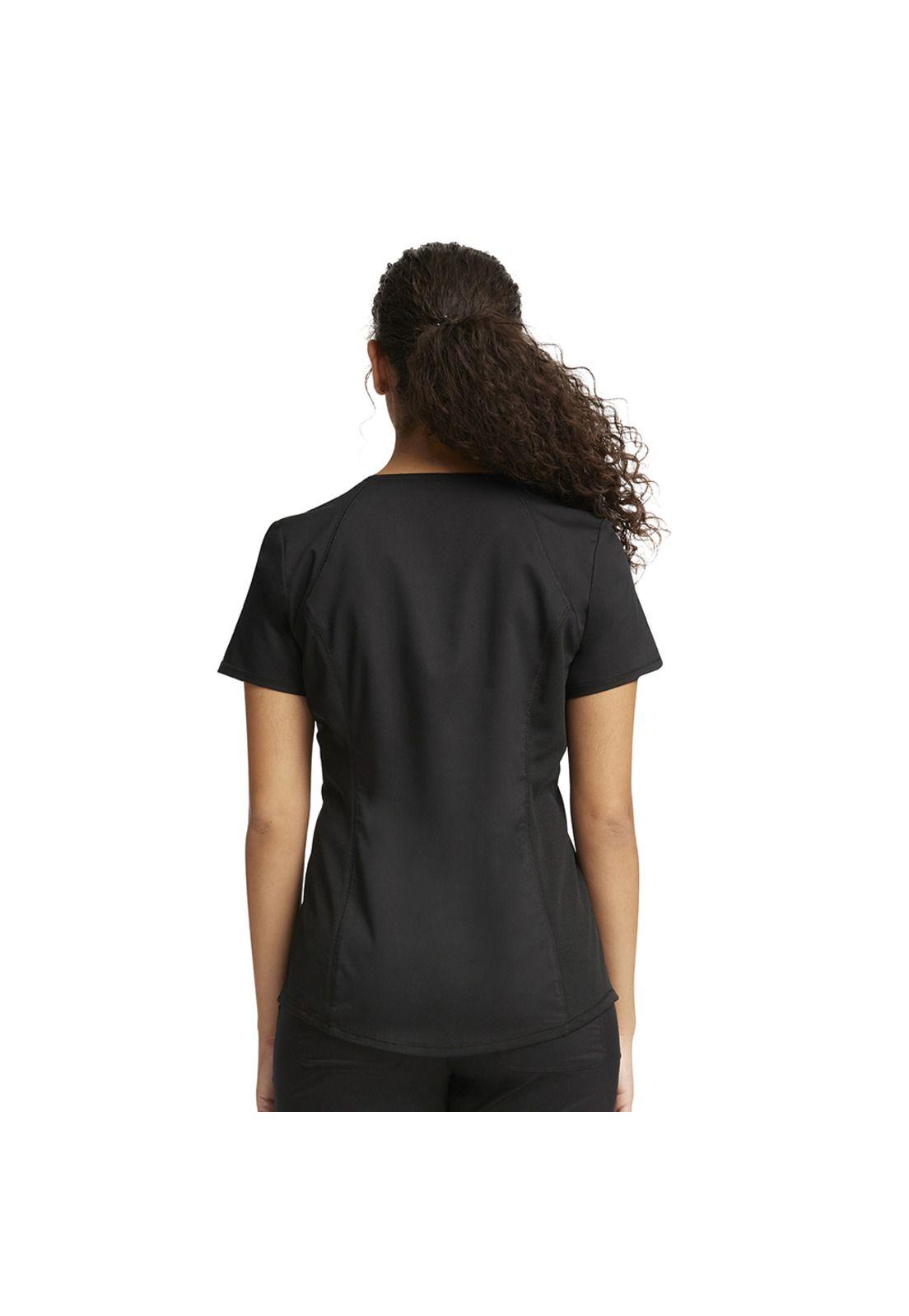 POLERA CLÍNICA MUJER CHEROKEE REVOLUTION WW601 BLACK-4