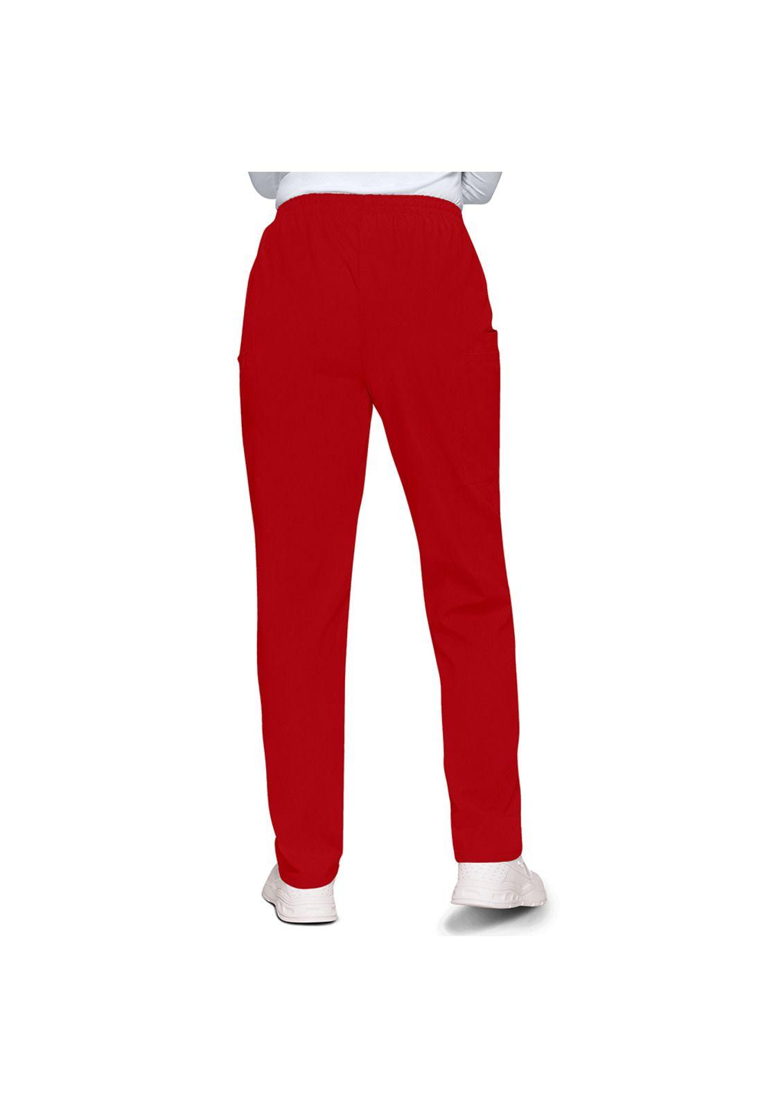 PANTALÓN CARGO MUJER SIN CIERRE 4200 RED-4