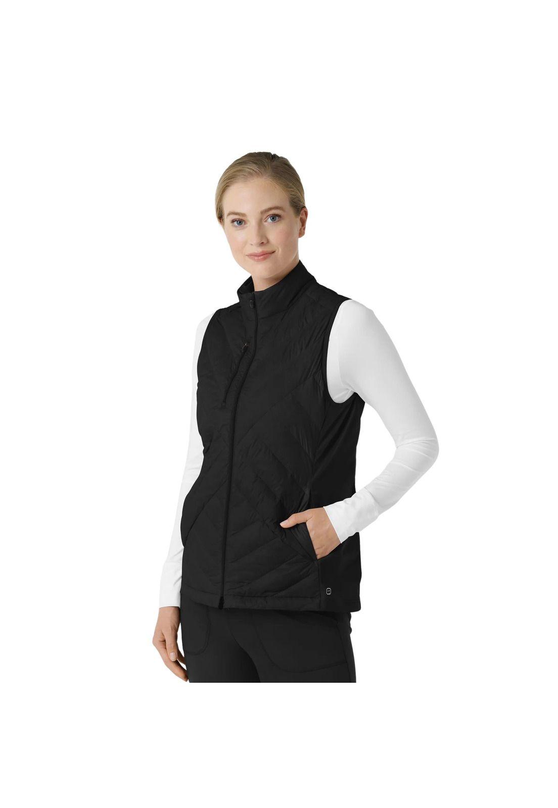 CHAQUETA SIN MANGA MUJER ACOLCHADA 8277 BLACK-0
