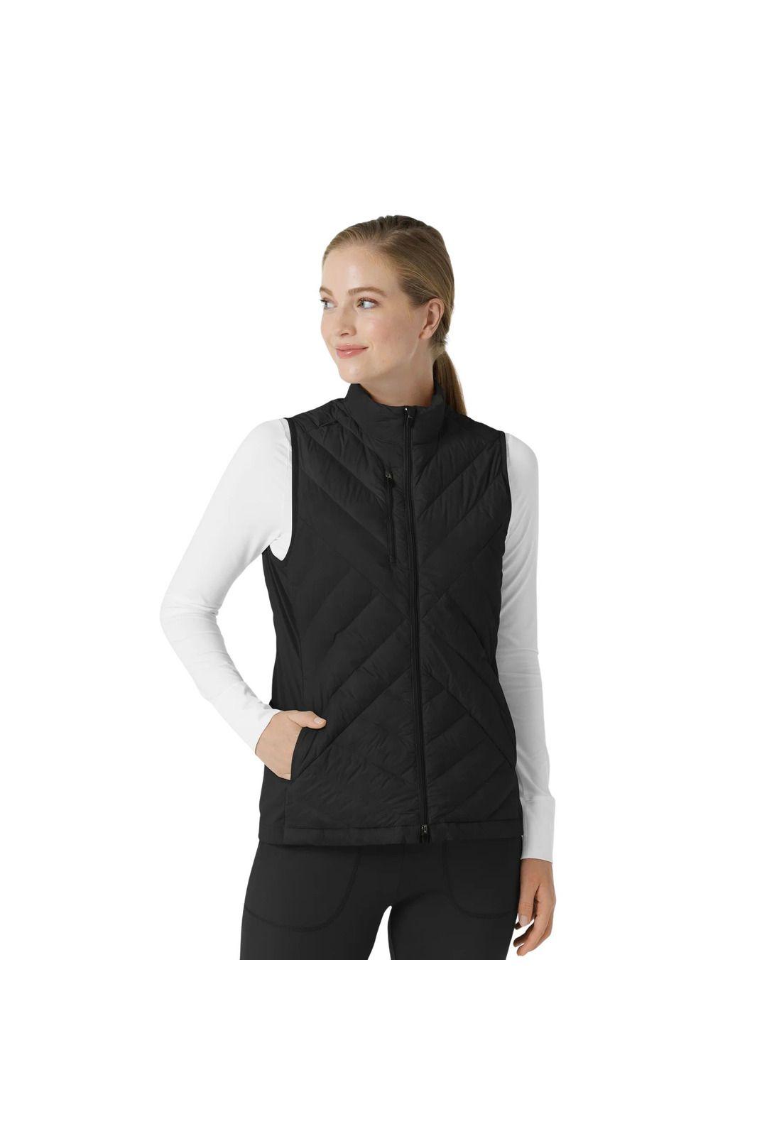 CHAQUETA SIN MANGA MUJER ACOLCHADA 8277 BLACK-3