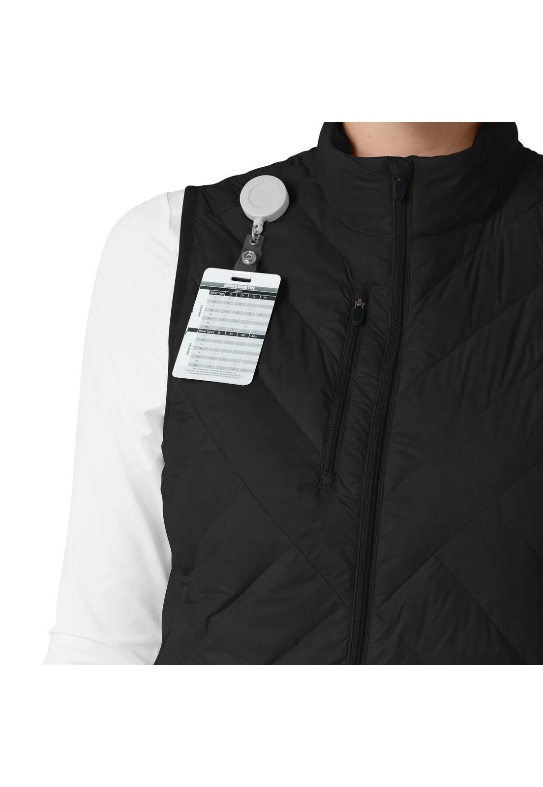 CHAQUETA SIN MANGA MUJER ACOLCHADA 8277 BLACK-4