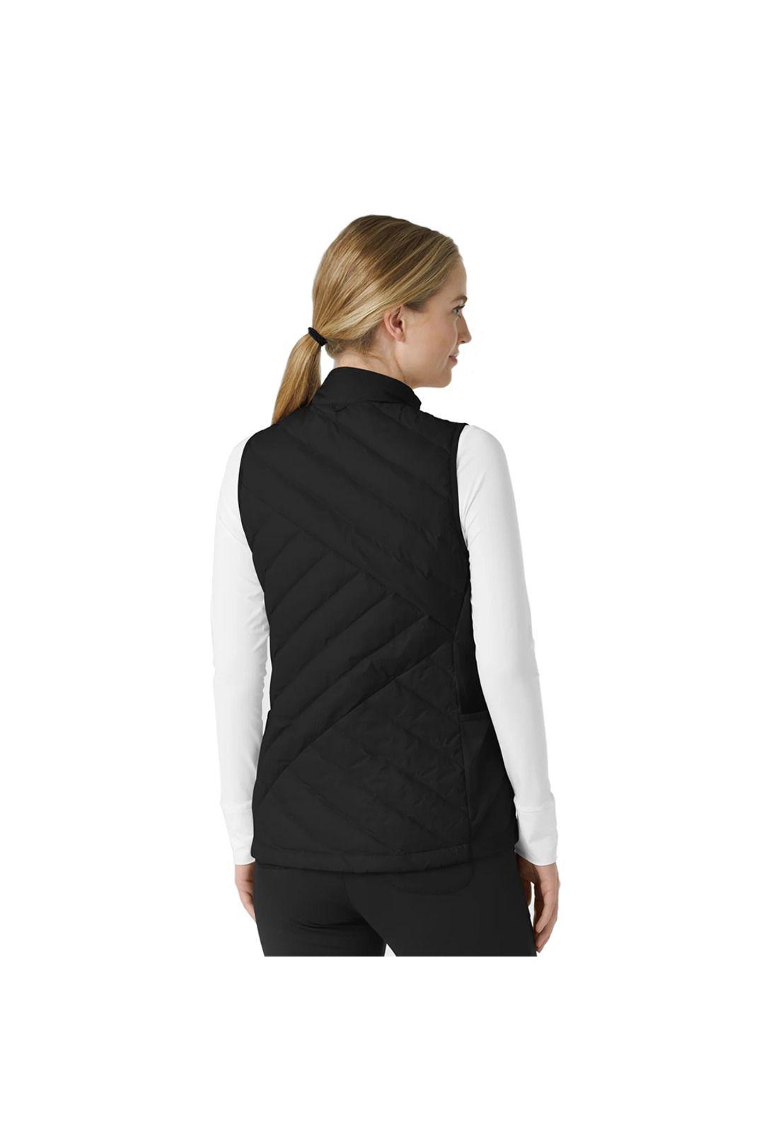 CHAQUETA SIN MANGA MUJER ACOLCHADA 8277 BLACK-5