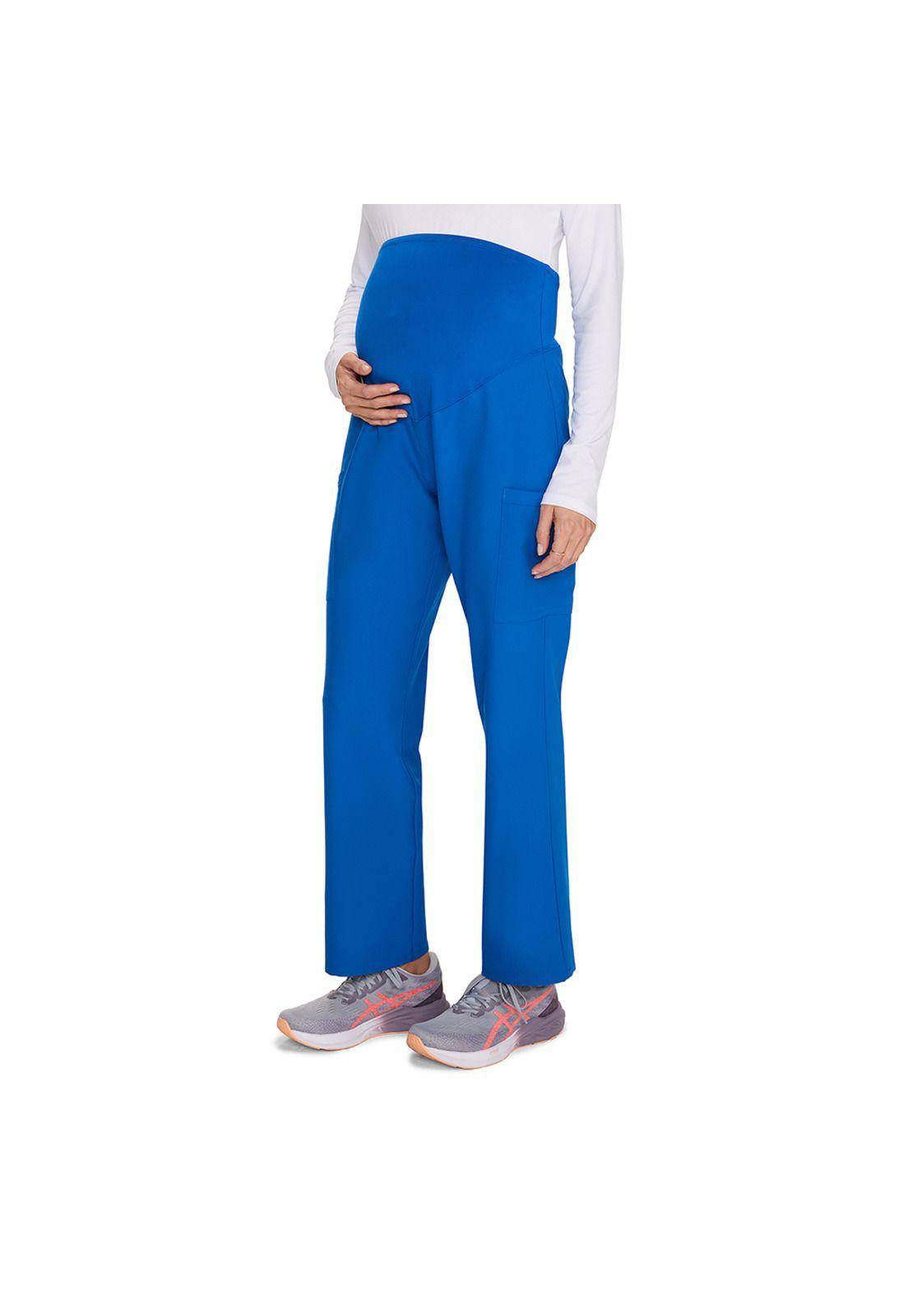 PANTALÓN CLÍNICO MATERNAL CHEROKEE CK118A ROYAL-2