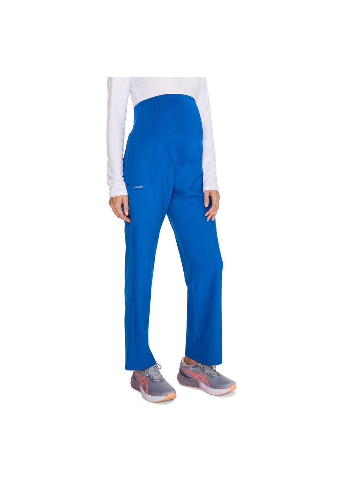 PANTALÓN CLÍNICO MATERNAL CHEROKEE CK118A ROYAL-3