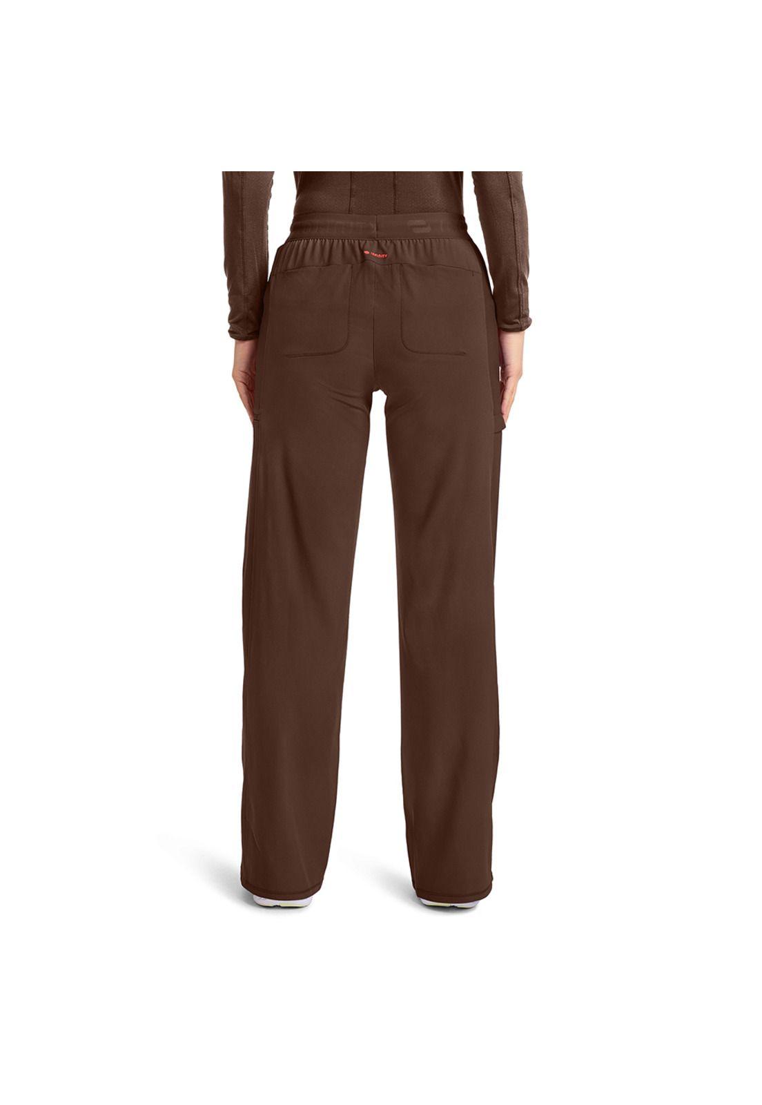 PANTALÓN ANCHO MUJER CON 6 BOLSILLOS IN028A ESPRESSO-4