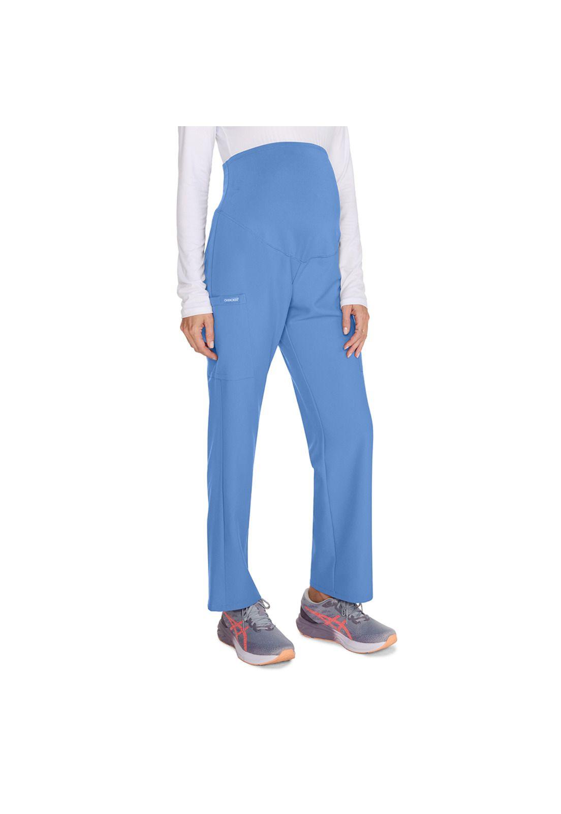 PANTALÓN CLÍNICO MATERNAL CHEROKEE CK118A CIEL-3