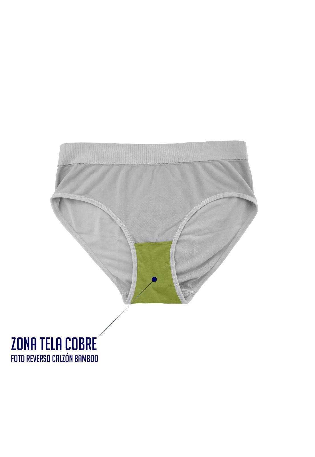 Calzón Mujer Cobre Bamboo Pack 3 Mike`s-2