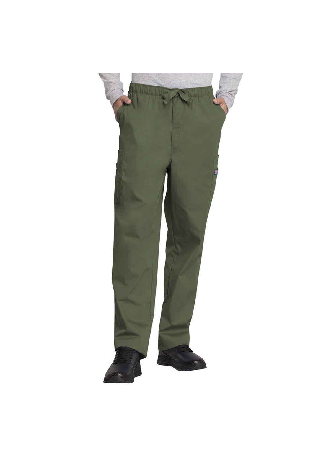 PANTALÓN CLÍNICO HOMBRE CHEROKEE 4000 OLIVE-0