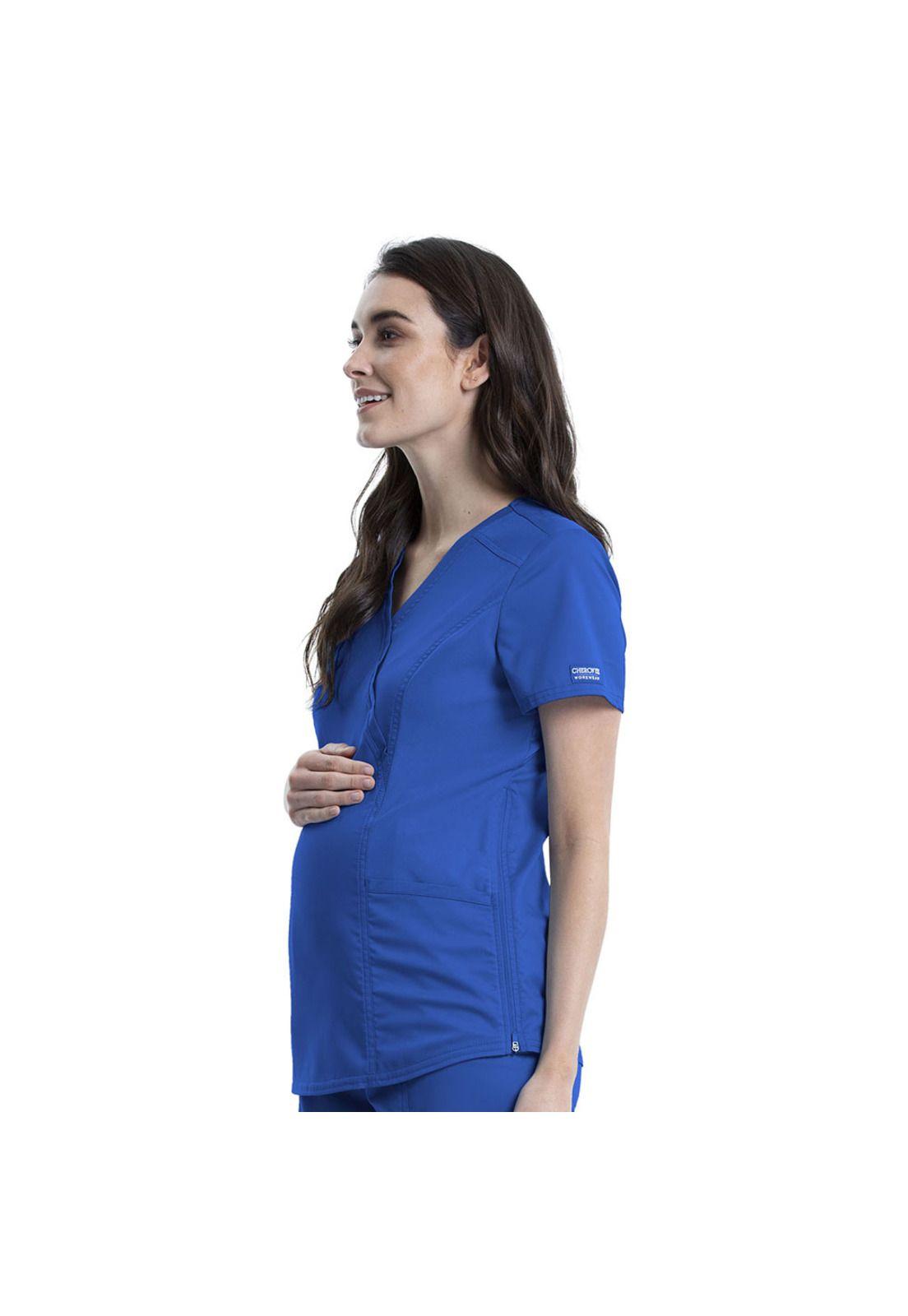 POLERA CLÍNICA MATERNAL CHEROKEE REVOLUTION WW688 ROYAL-2