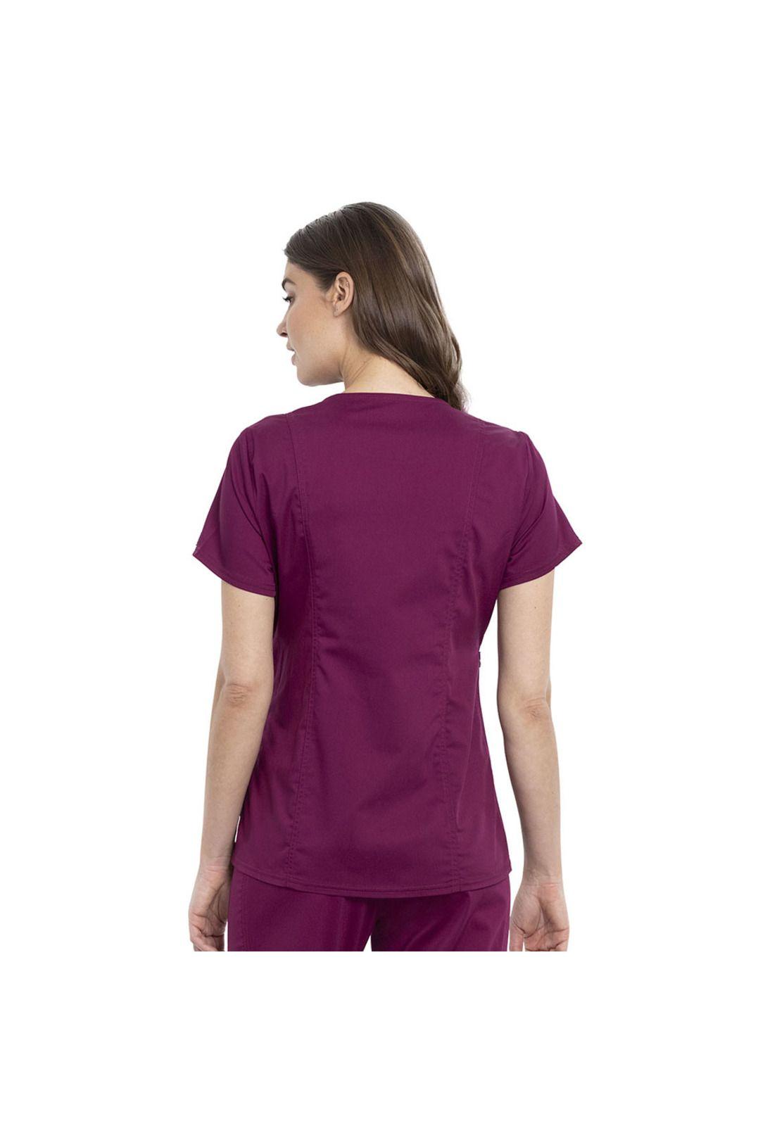 POLERA CLÍNICA MATERNAL CHEROKEE  WW688 WINE-5