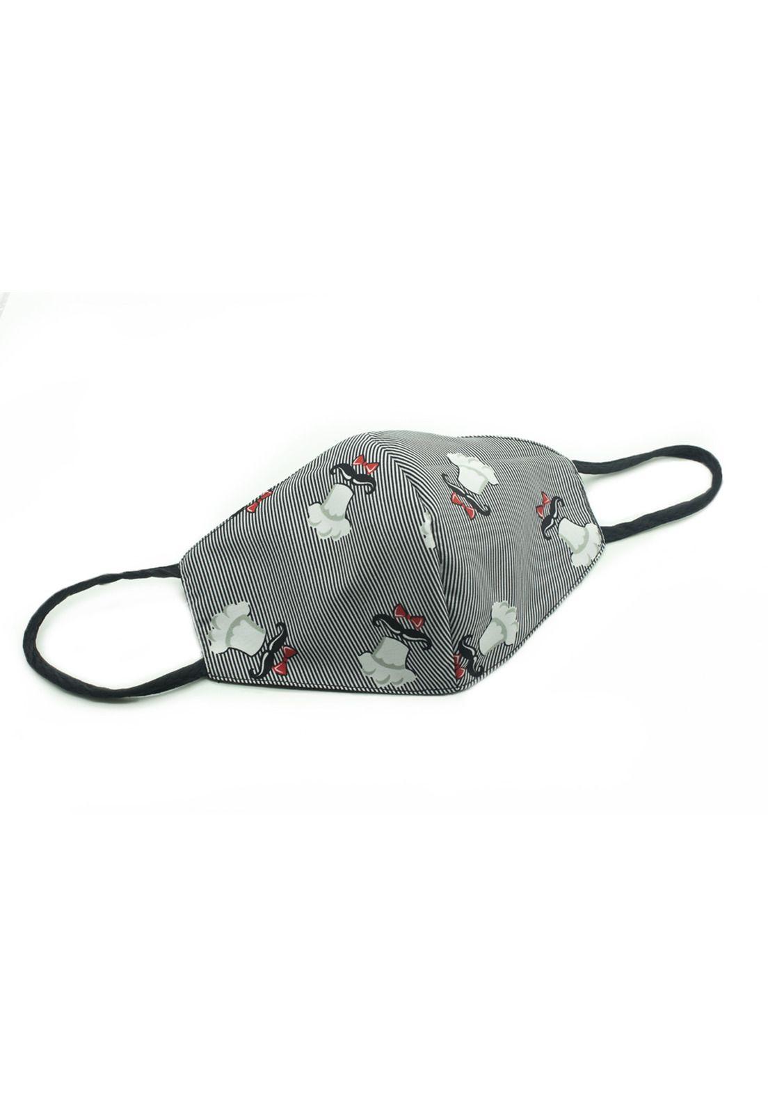 Mascarilla Antifluido Lavable Mike's Chef-5