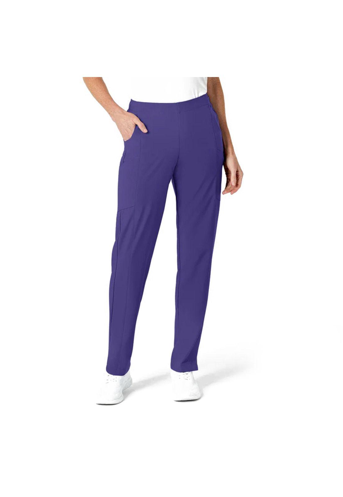 PANTALÓN CLÍNICO MUJER WONDERWINK 5155 GRAPE-0
