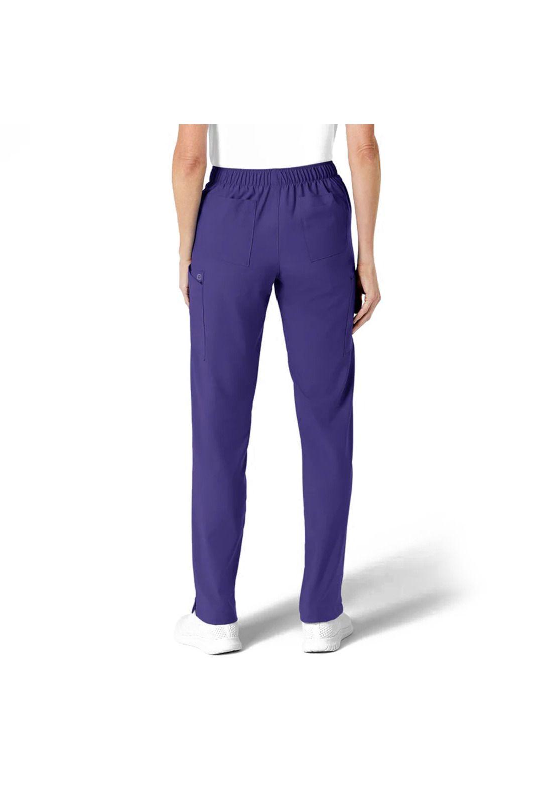 PANTALÓN CLÍNICO MUJER WONDERWINK 5155 GRAPE-4