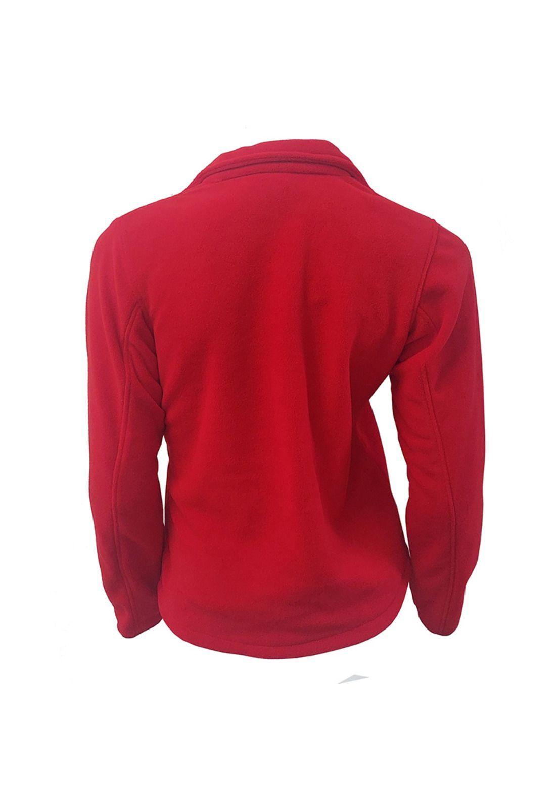 Polar Térmico Mujer Manga Larga Rojo-3