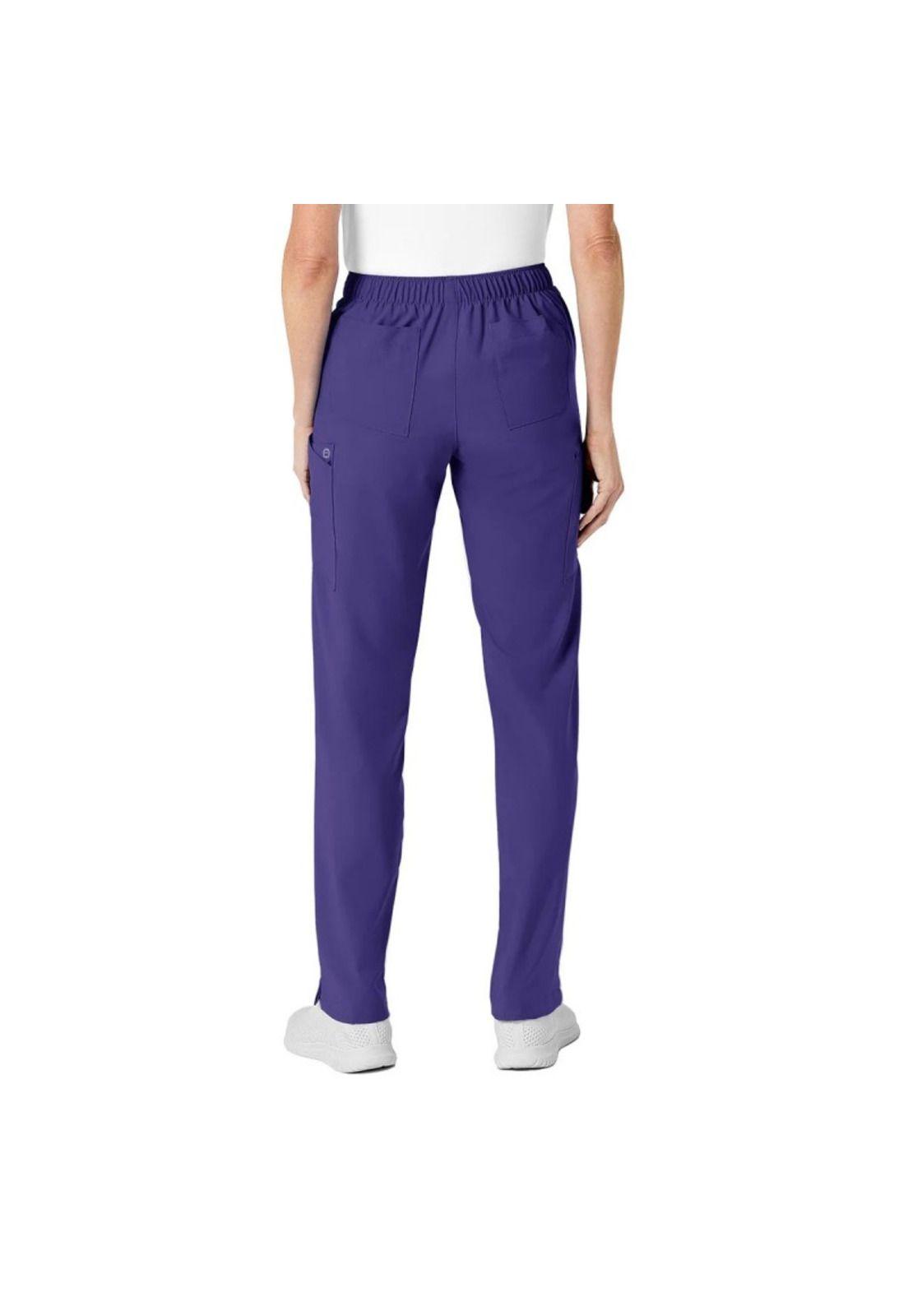 Pantalón Clínico Mujer Wonderwink 5155 Uva-2