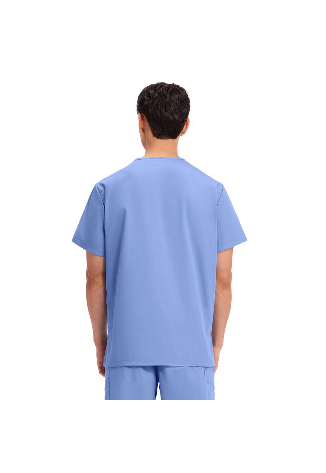 POLERA CLÍNICA HOMBRE CHEROKEE 4876 CIEL-4