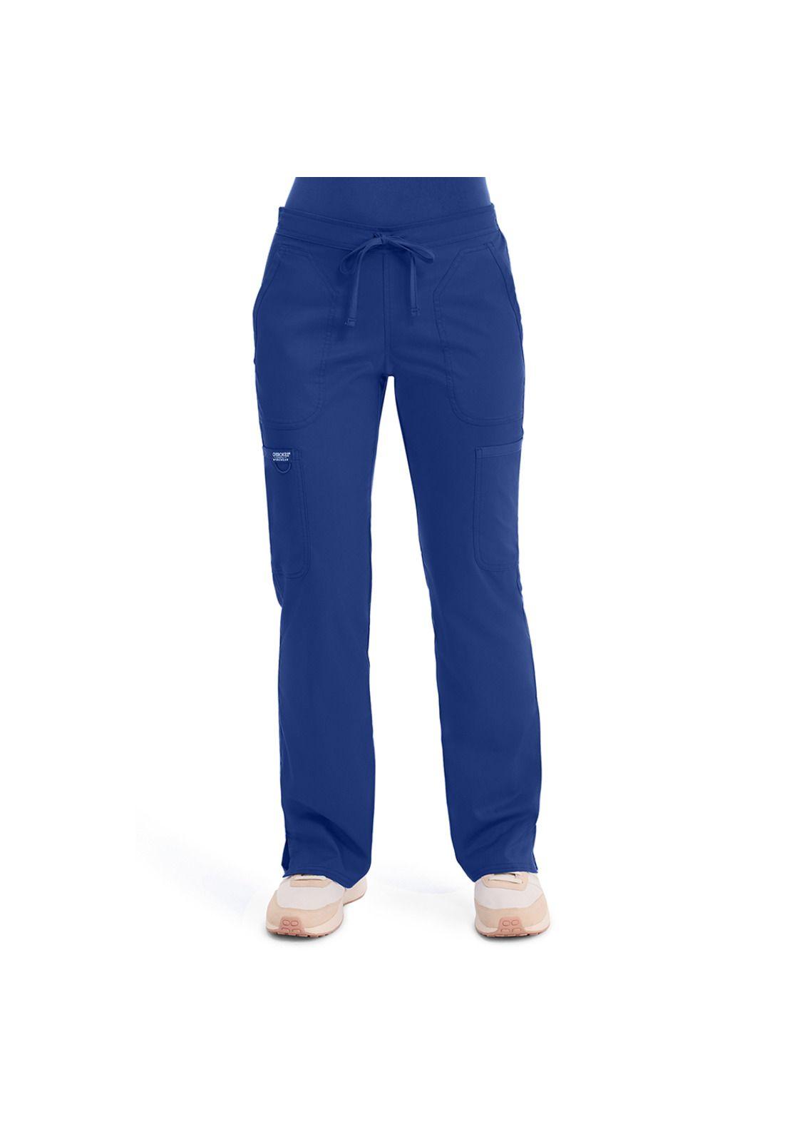 PANTALÓN MUJER CHEROKEE REVOLUTION WW120 GALAXY BLUE-0
