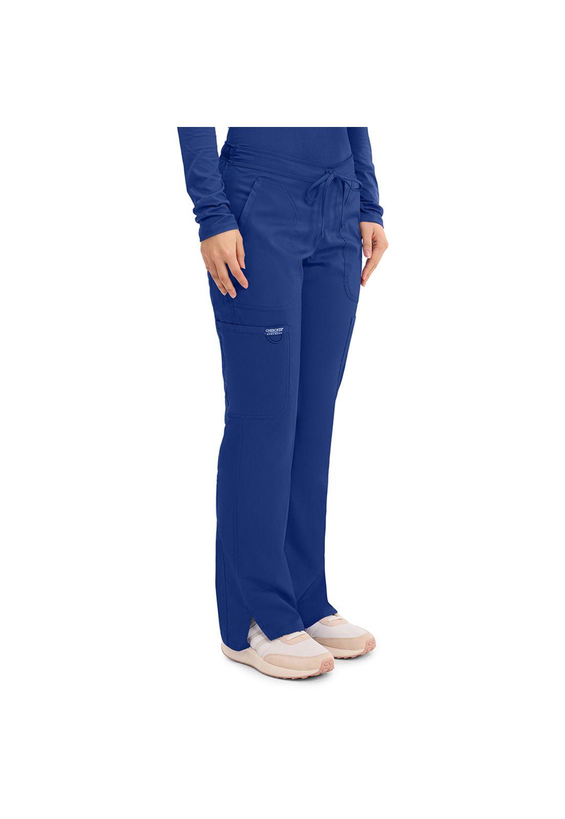 PANTALÓN MUJER CHEROKEE REVOLUTION WW120 GALAXY BLUE-3