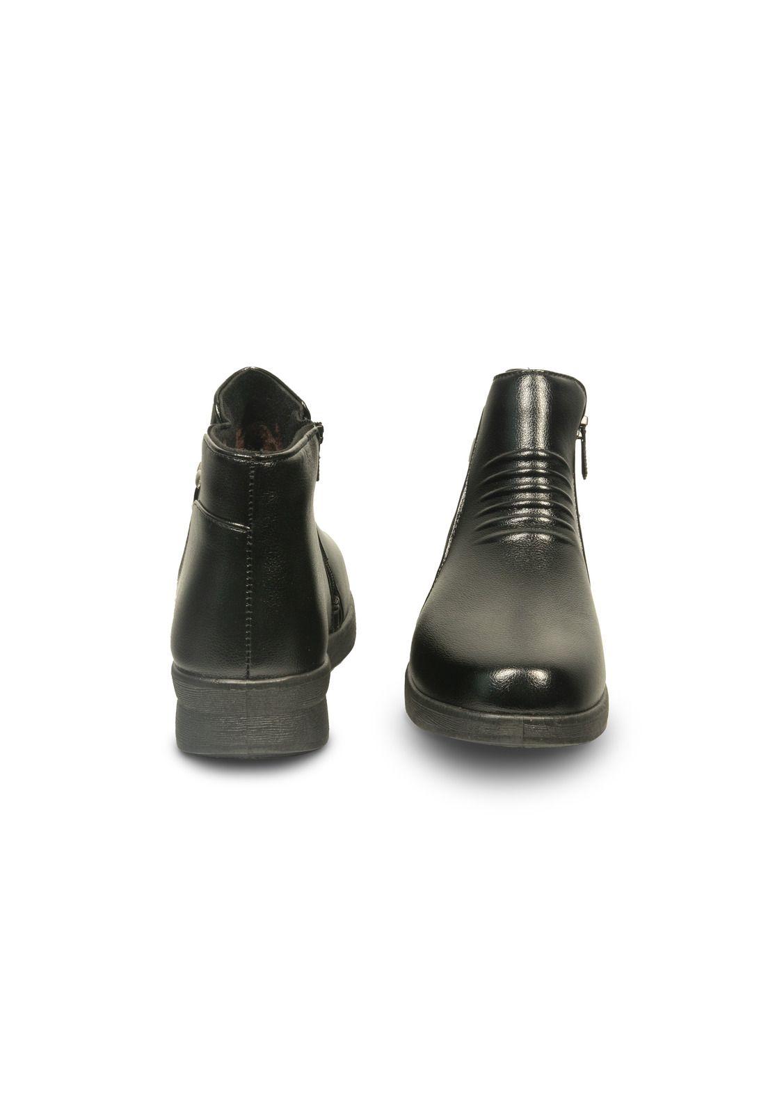 Botín Mujer Negro Mike´s-2