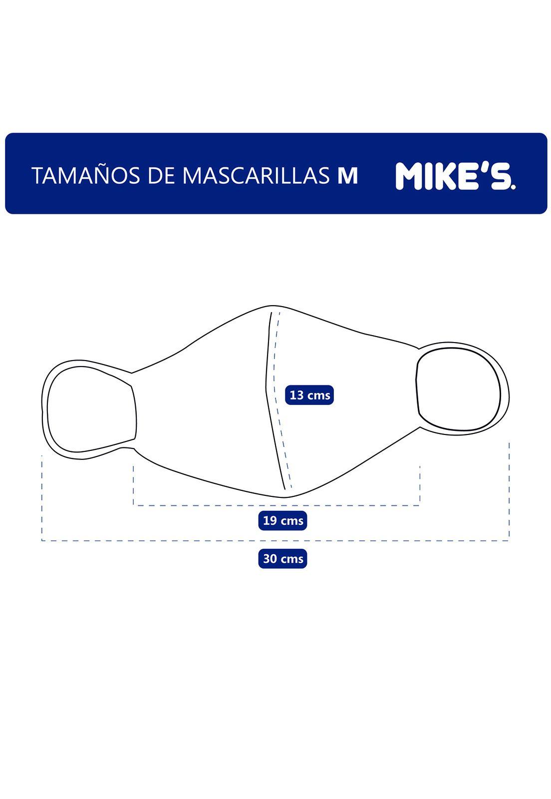 Mascarilla Antifluido Lavable Mike's Cocinero-1
