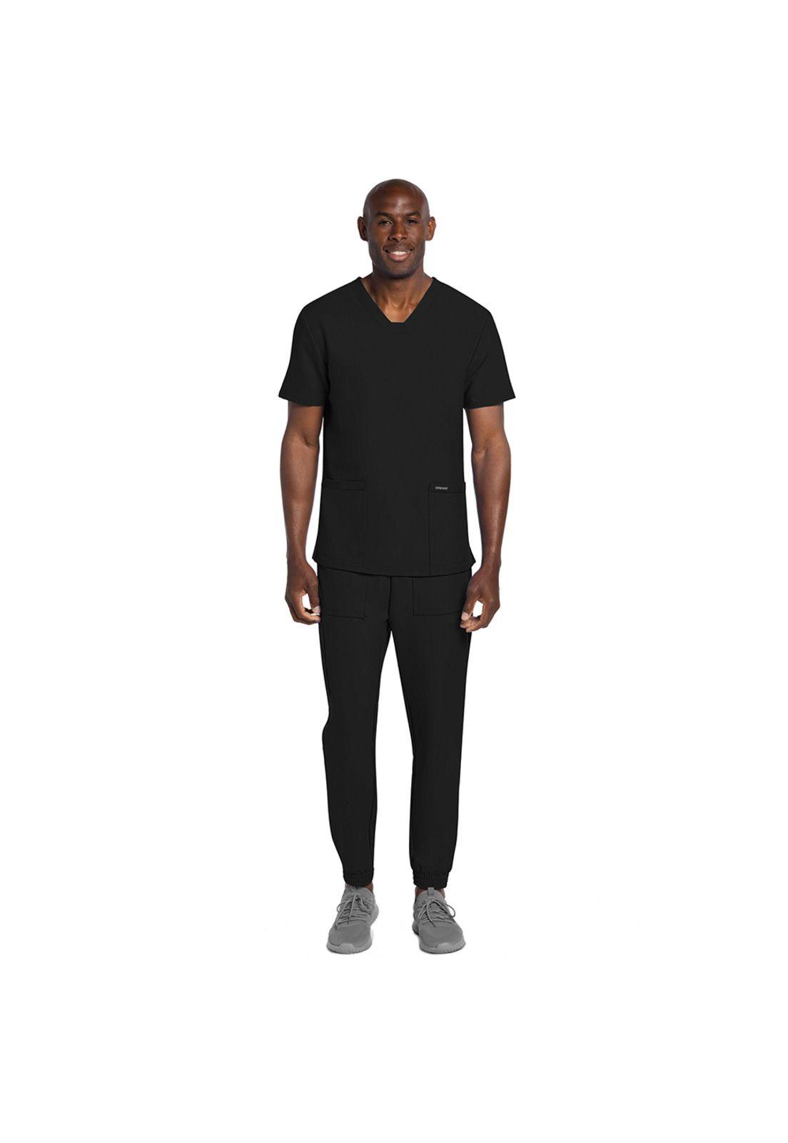 POLERA CLINICA HOMBRE CHEROKEE CK784A ORIGINALS ULTRA BLACK-2