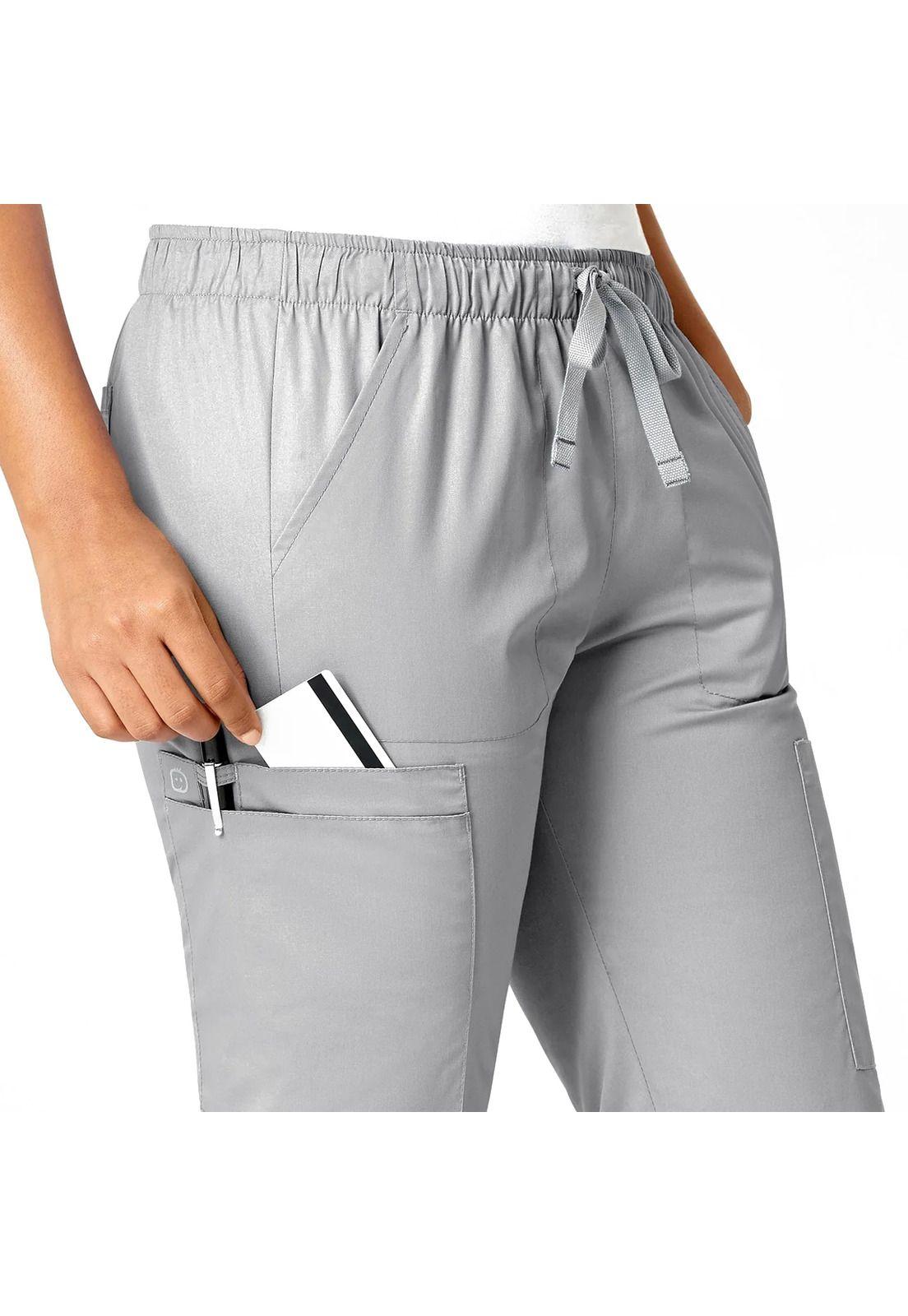 Pantalón Clínico Mujer Wink Work 505 Gris-3
