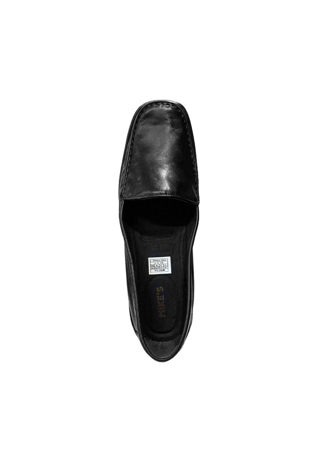 Zapato Mocasín Femenino Cuero Negro Mike`s-5