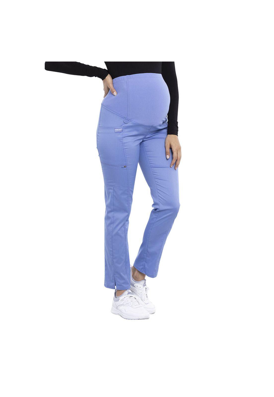 PANTALÓN CLÍNICO MATERNAL CHEROKEE WW155 CIEL-3