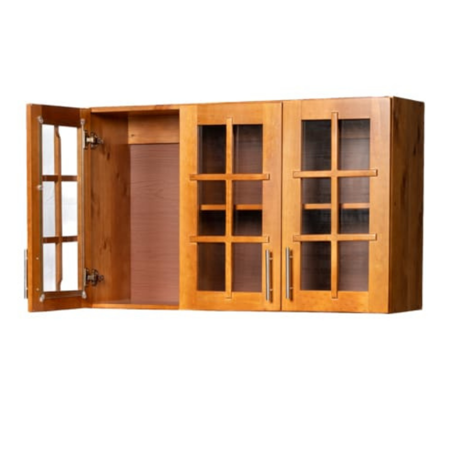 Mueble de Cocina Berin Madera Nogal Elevacion 3 Puertas-3