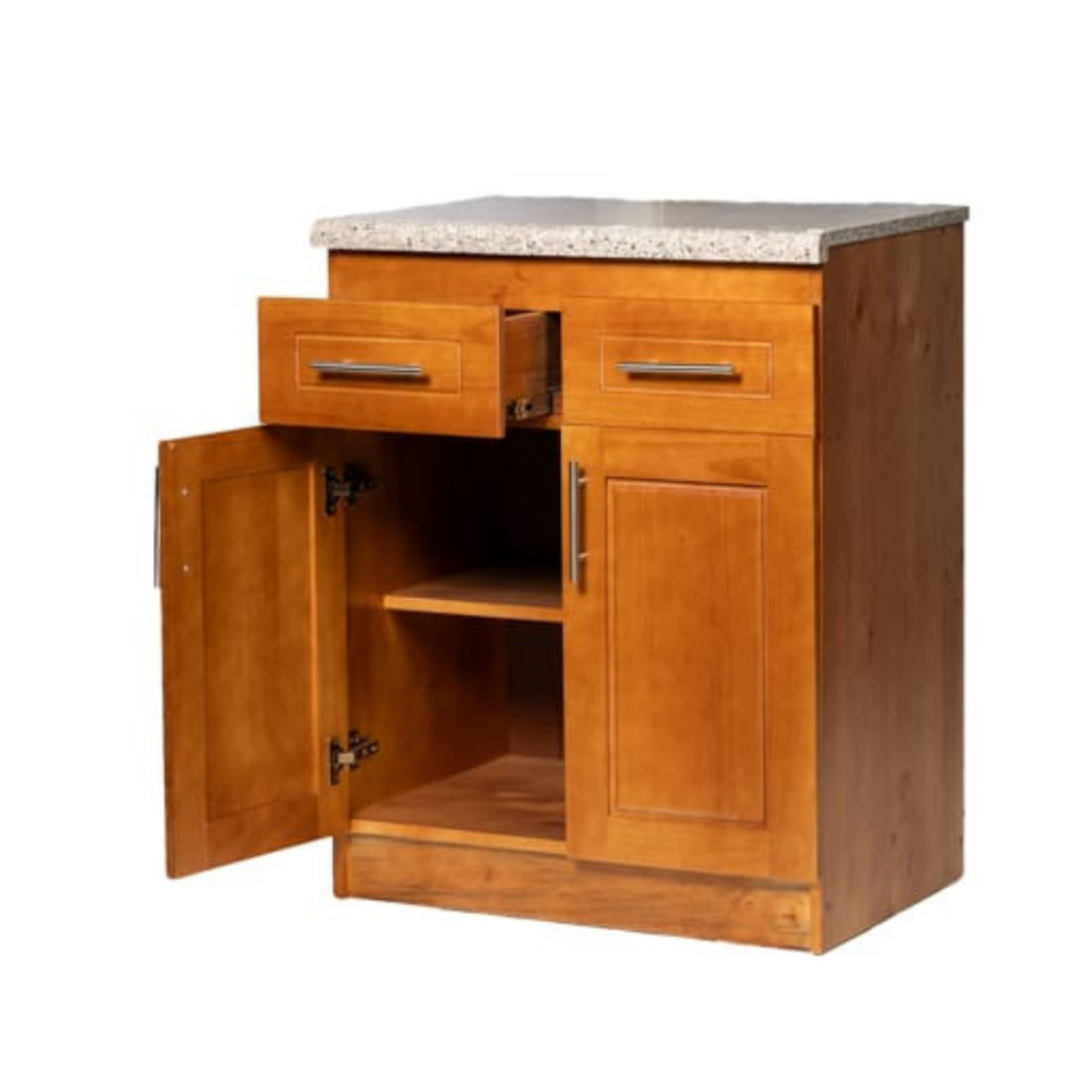 Mueble de Cocina Berlin Madera Nogal Base 2 Puertas-2