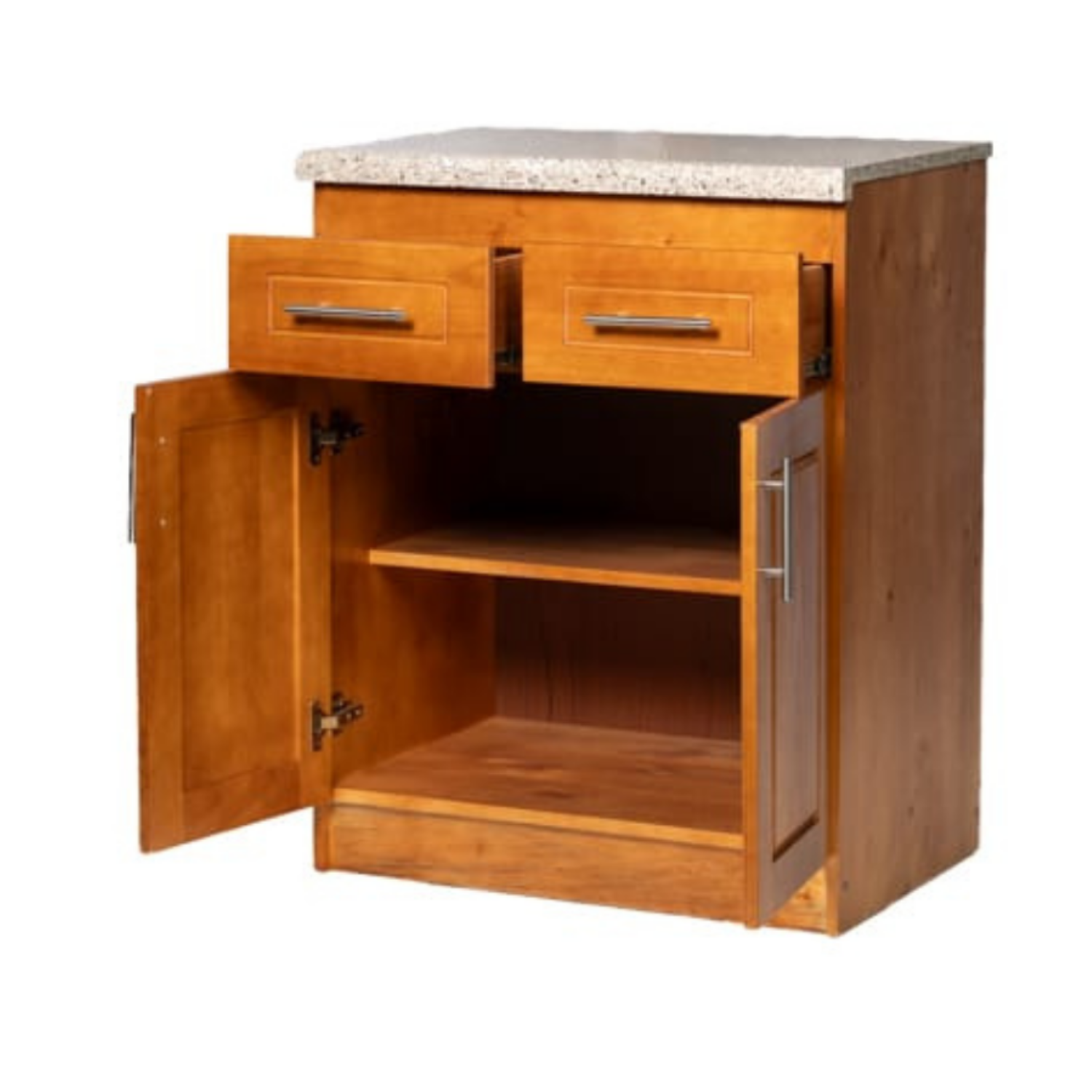 Mueble de Cocina Berlin Madera Nogal Base 2 Puertas-3