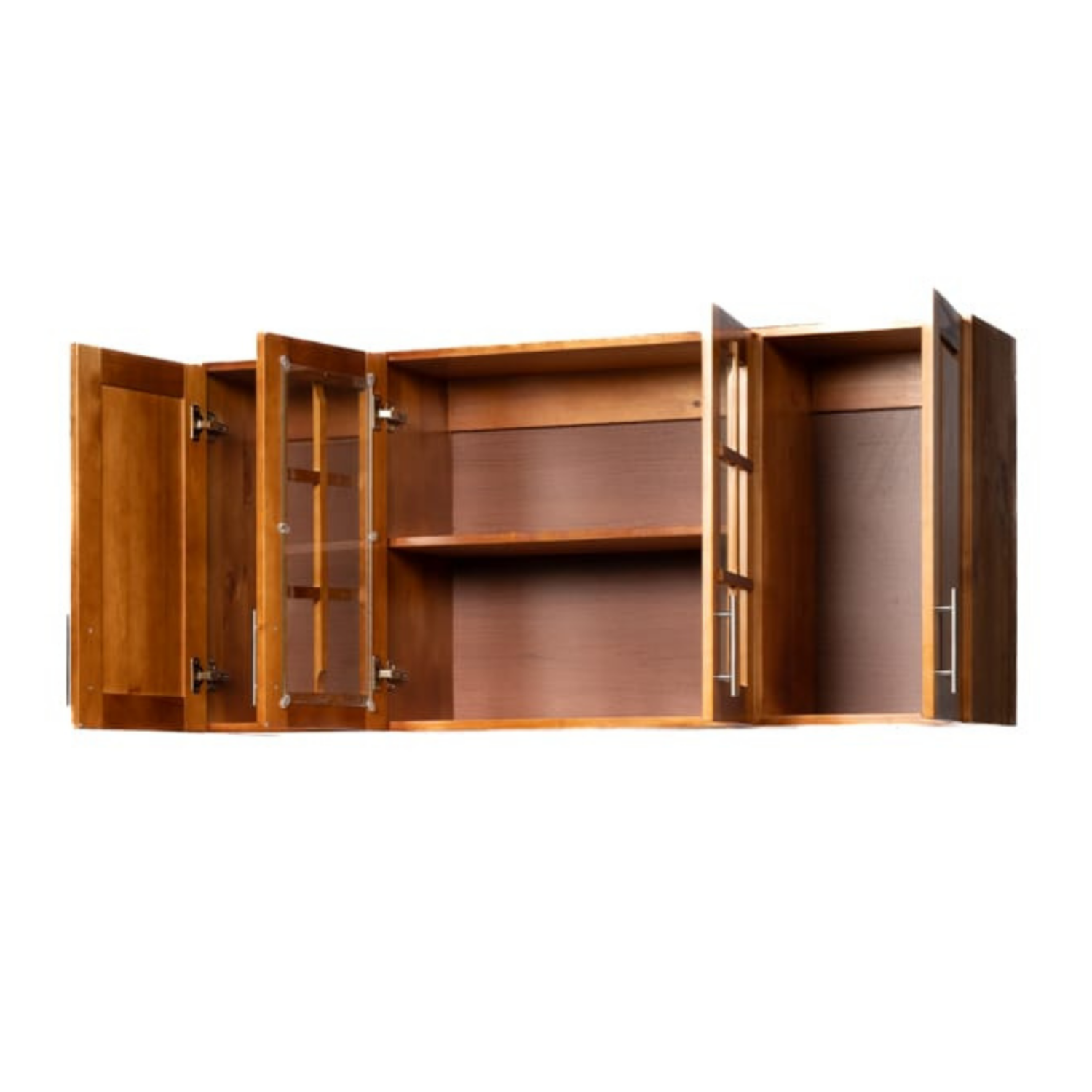 Mueble de Cocina Berin Madera Nogal Elevacion 4 Puertas-2