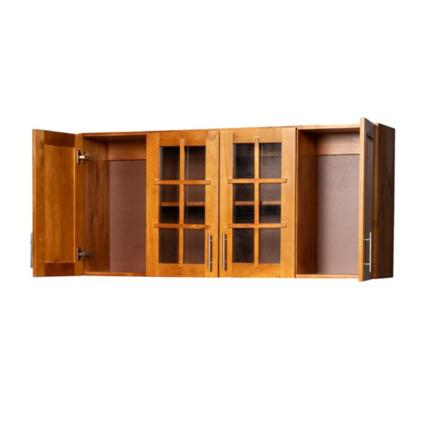 Mueble de Cocina Berin Madera Nogal Elevacion 4 Puertas-3