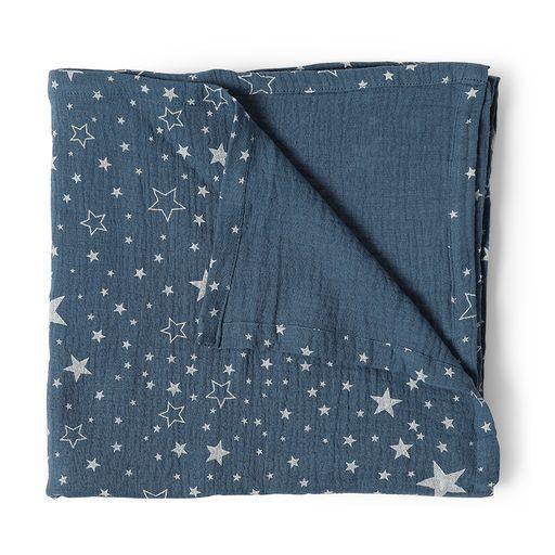 MANTITA GASA AZUL ESTRELLA-0