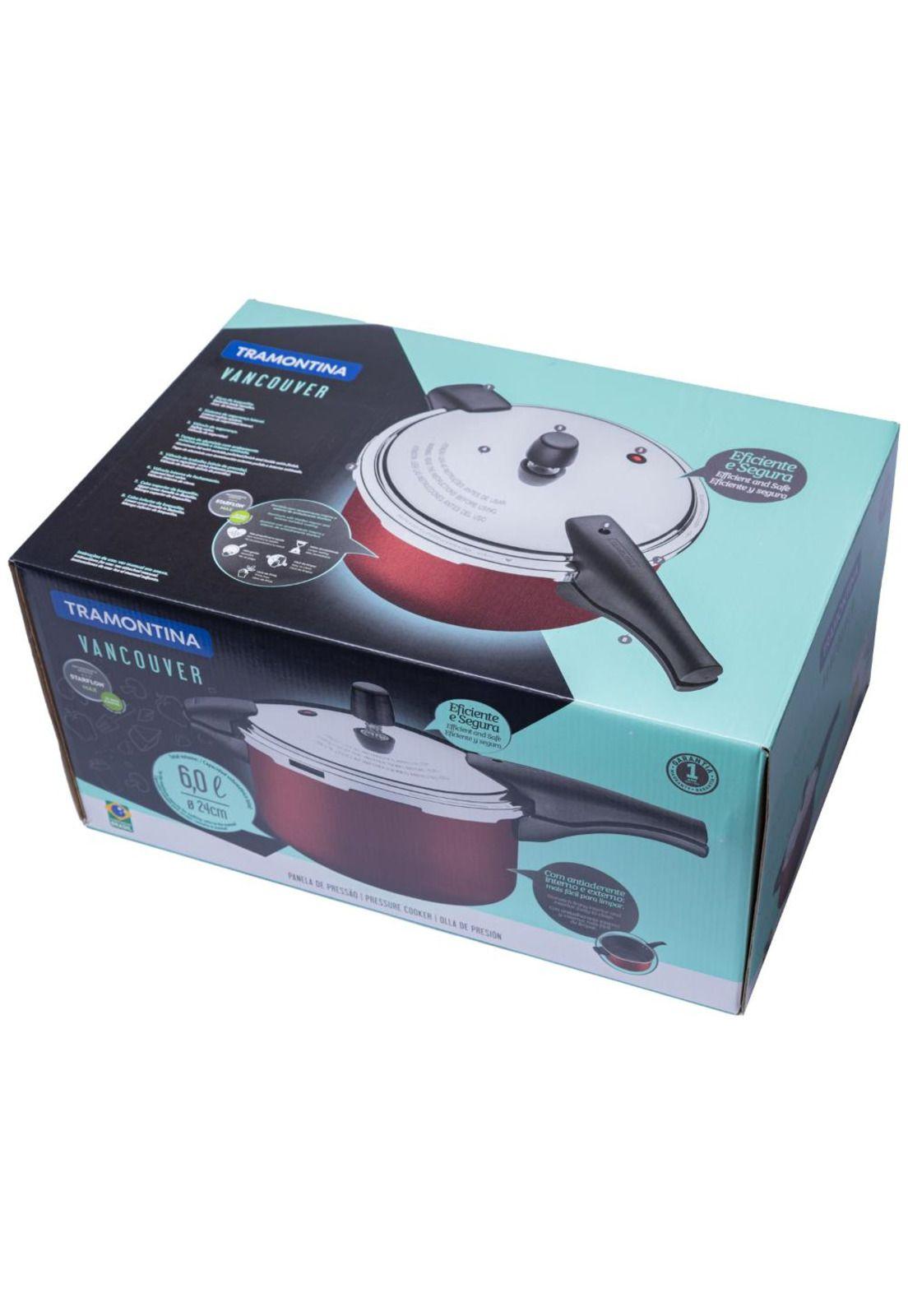 Olla a presion 6,0 lts Tramontina-3