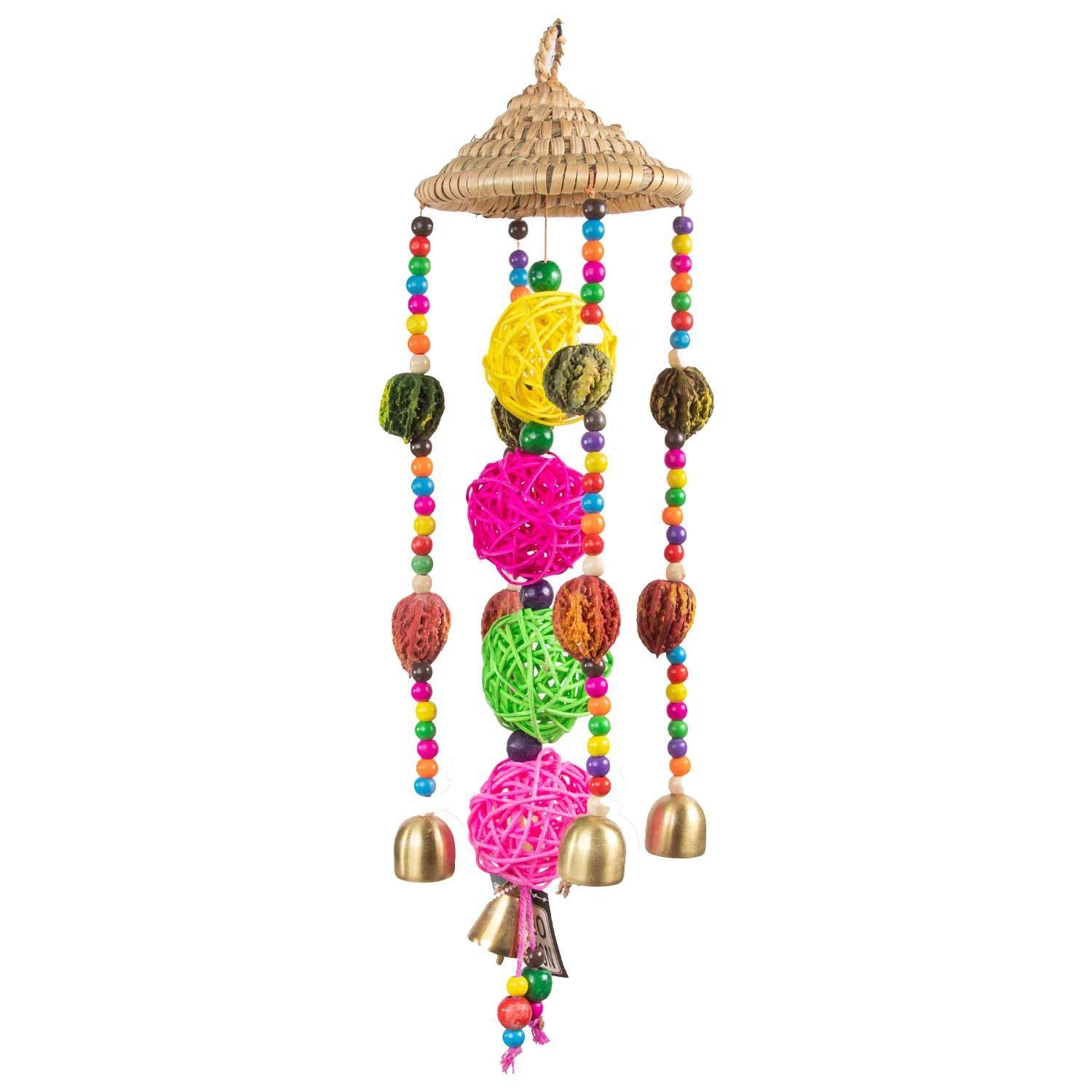 COLGANTE DE VIENTO RATAN 46 CMS LARGO-2