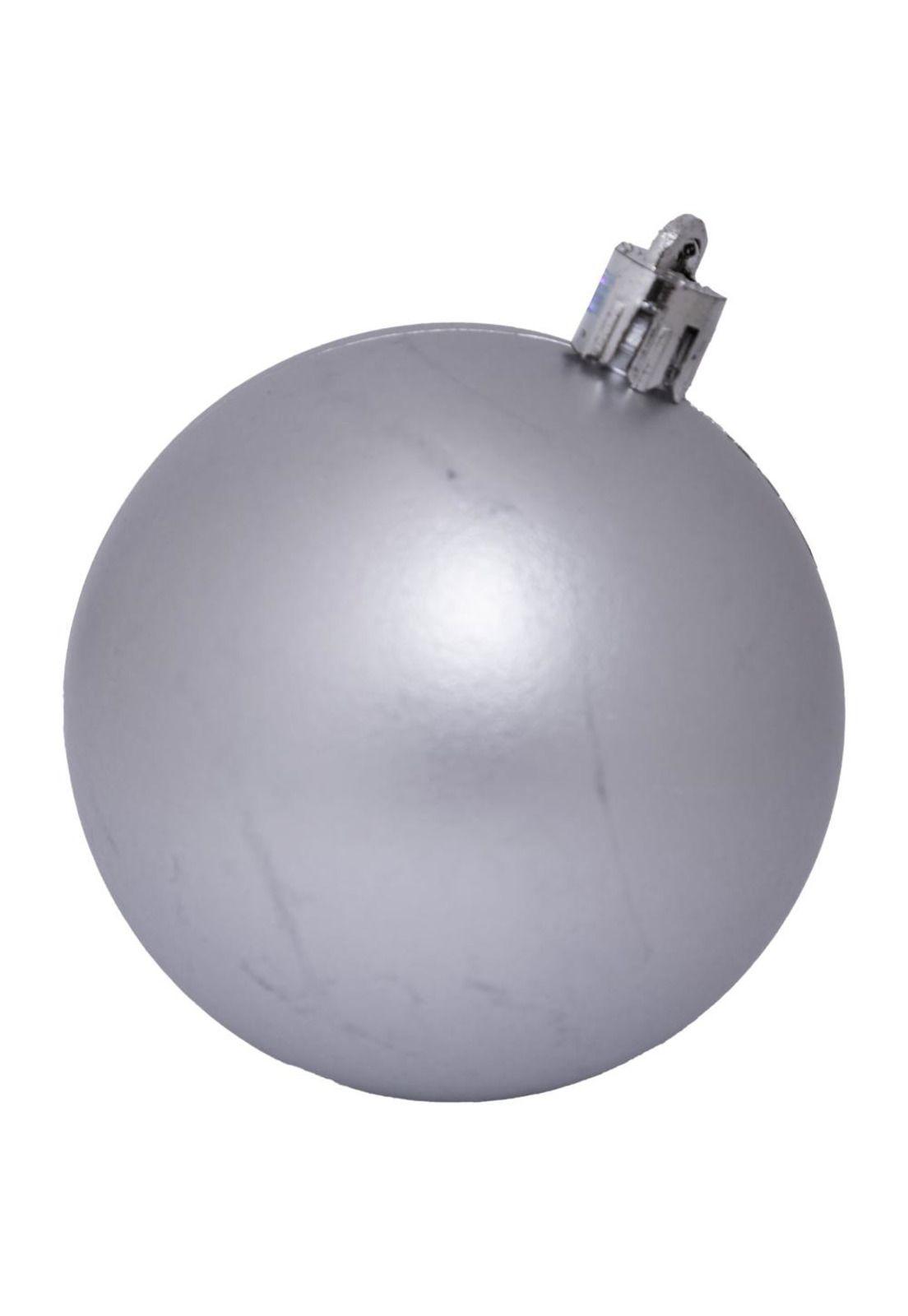 Set de 30 esferas de 6 cms color plata-3