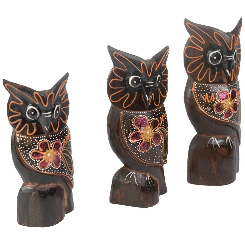 SET FIGURAS BUHOS 15-20-25CM-2