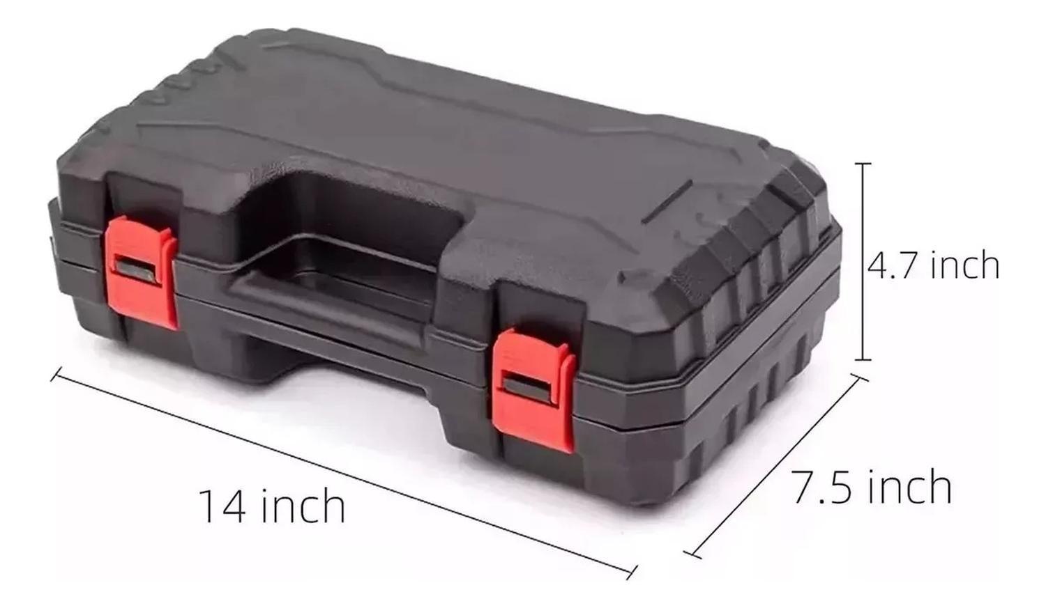 Moto Sierra Eléctrica De Mano Inalámbrica 48v + 1 Bateria Negro-4