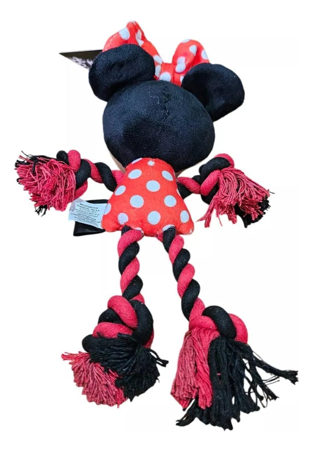 Juguete Para Mascotas Minnie Mouse Marvel Perro Gato Rojo-2